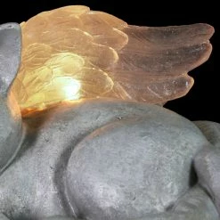 Best Sale 🤩 Hot Sale 😀 Exhart Cradled Solar Angel Cat Statue - 8.0" X 6.5" X 5.0" 😍 🔥 -Exhart Shop Cradled Solar Angel Cat Statue 8.0 x 6.5 x 5.0 5c635861 ee62 4dd6 8901 a98ace2a519c