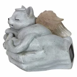 Best Sale 🤩 Hot Sale 😀 Exhart Cradled Solar Angel Cat Statue - 8.0" X 6.5" X 5.0" 😍 🔥 -Exhart Shop Cradled Solar Angel Cat Statue 8.0 x 6.5 x 5.0 5ef992e1 38fd 4391 a8cf 71cd259ff5e0