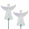 Best Pirce 🤩 Buy 🥰 Exhart 2 Piece Angel WindyWing Garden Stakes, 4.5 By 30 Inches Purple 🛒 👍