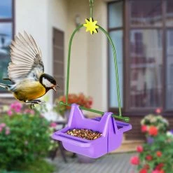 Hot Sale 🛒 Buy 🎁 Exhart 2 Piece Hanging Basket Bird Feeders, 8.5 By 16 Inches 💯 😀