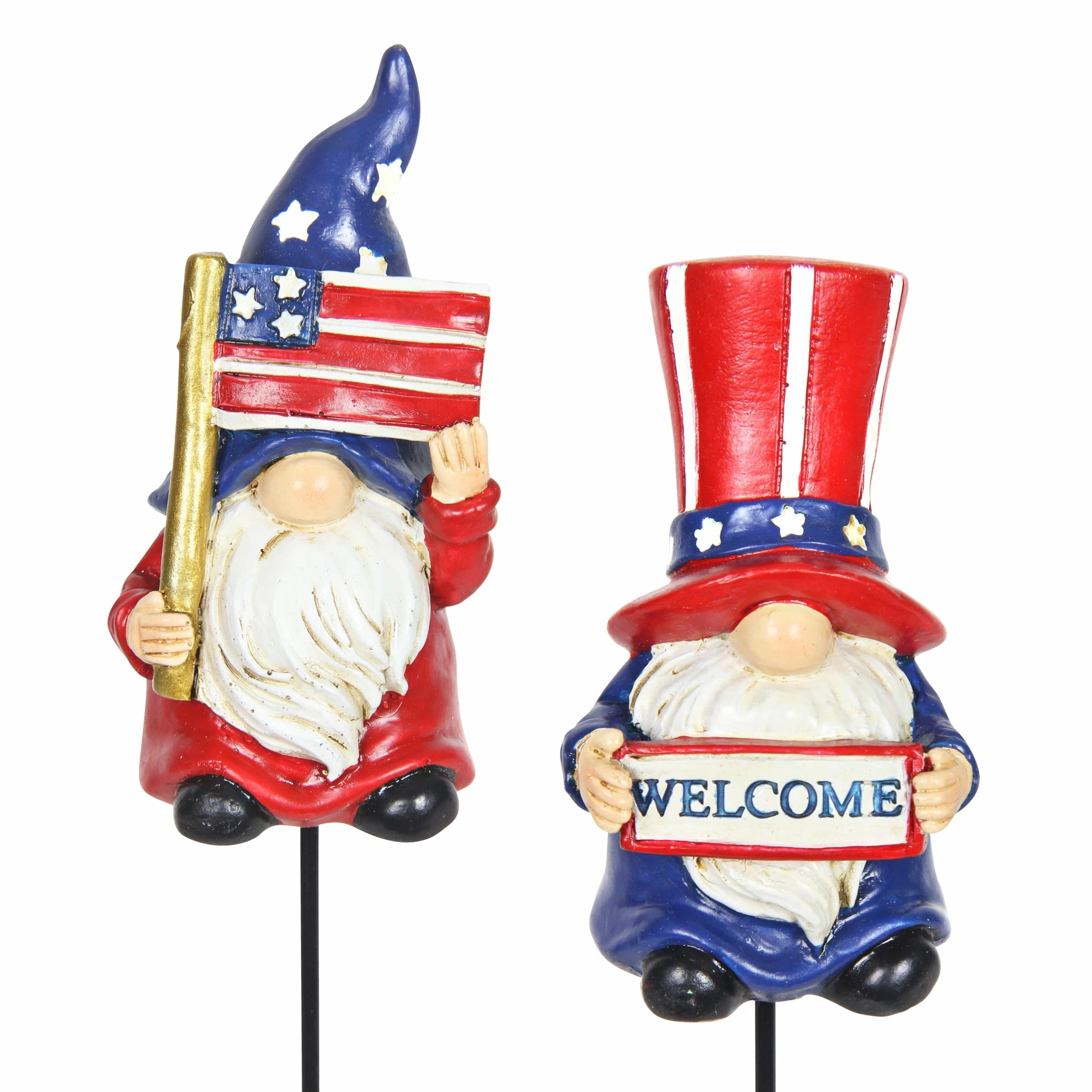 Deals β¨ Discount π Exhart 2 Piece Patriotic USA Gnome Pot Stake Set, 11 Inch π π₯