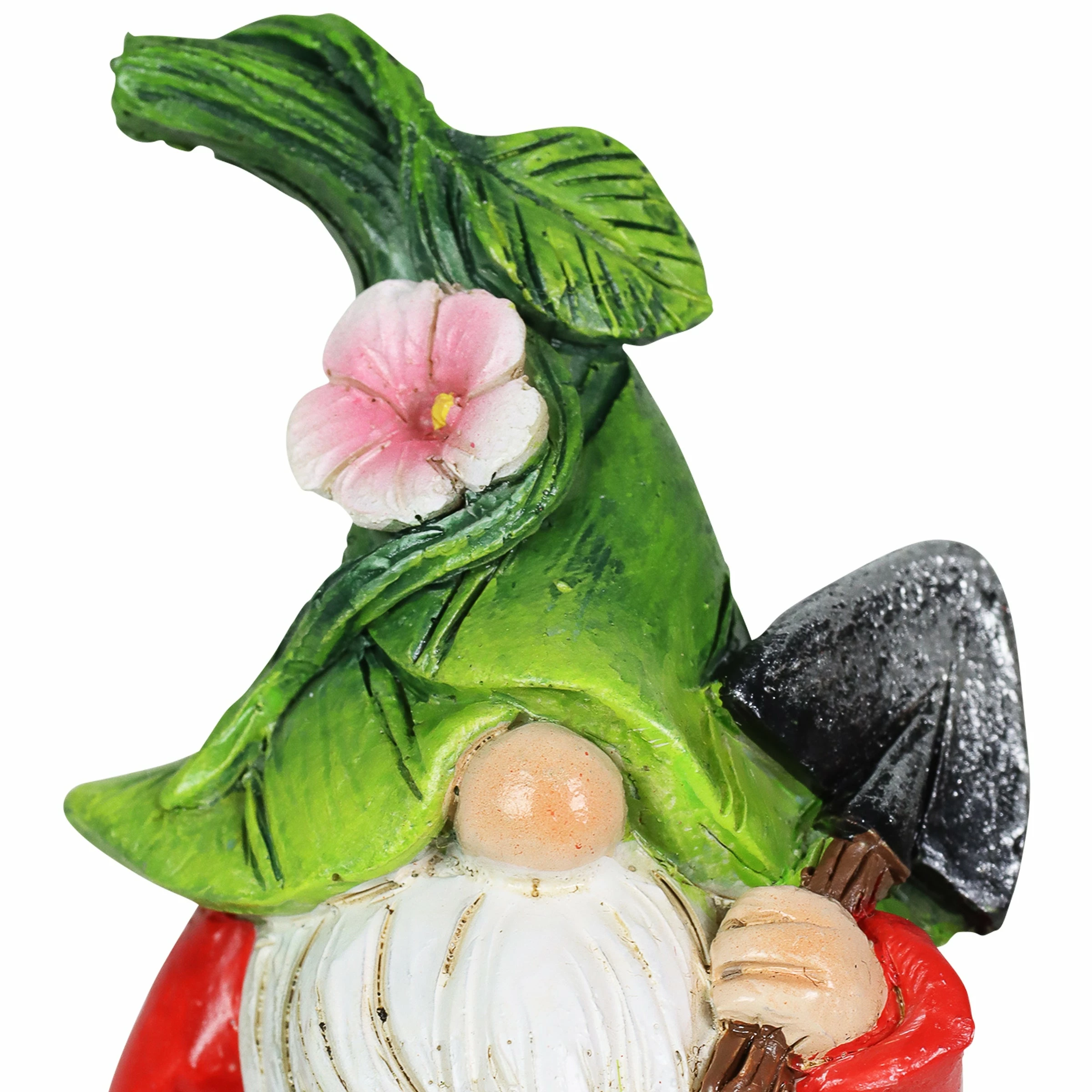 Cheap β New π― Exhart 3 Piece Set Of Leaf Hat Gnomes Sitting On Mushrooms Pot Stakes, 2 By 9 Inches π― β€οΈ - Image 8