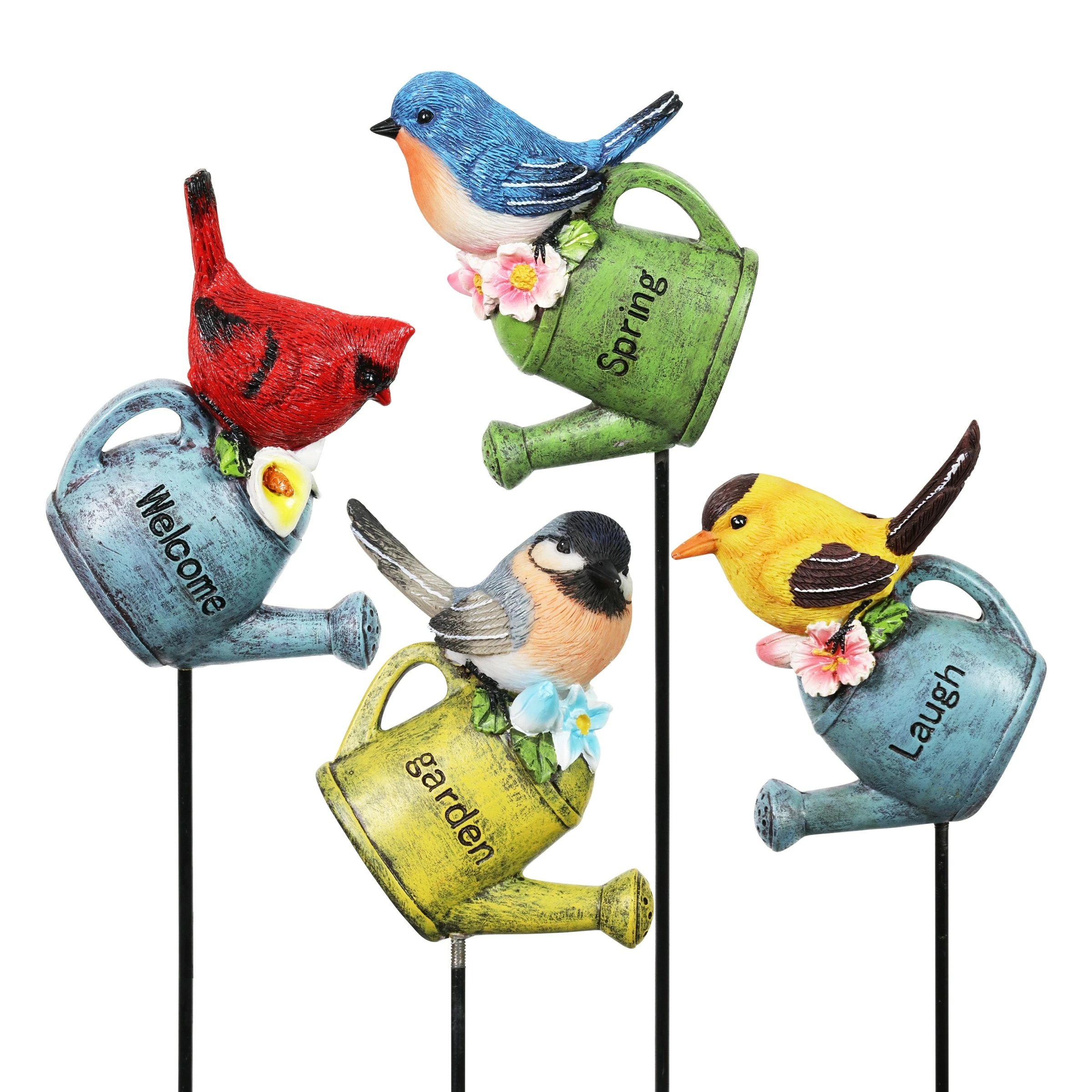 Deals π Best reviews of 𧨠Exhart 4 Piece Hand Painted Birds On Watering Cans With Inspirational Messages Resin Plant Stakes, 3.5 By 16 Inch π β 3 Deals π Best reviews of 𧨠Exhart 4 Piece Hand Painted Birds On Watering Cans With Inspirational Messages Resin Plant Stakes, 3.5 By 16 Inch π β