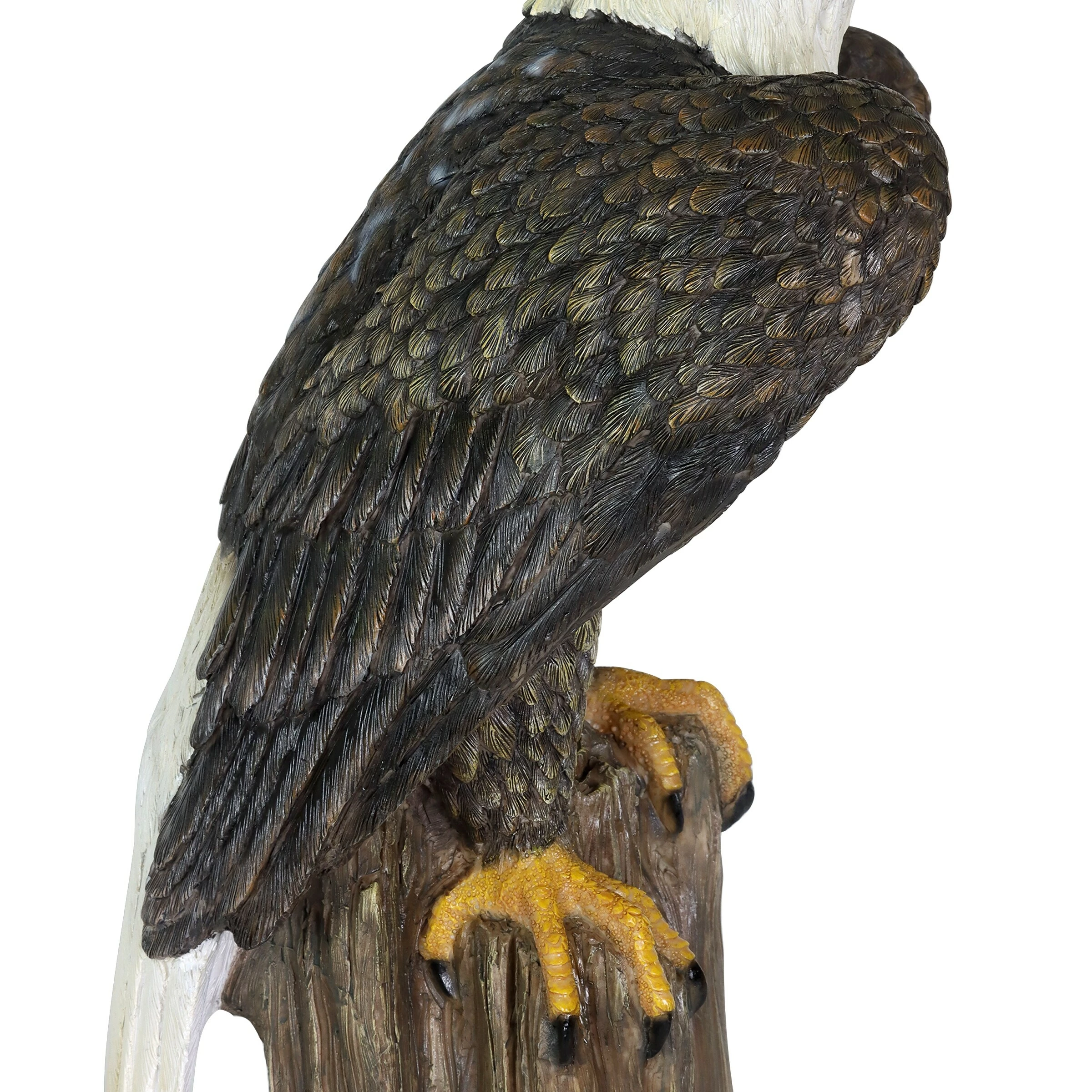 Cheapest π Hot Sale π Exhart Bald Eagle On A Log Statue, 10.5 By 19.5 Inches π π - Image 5
