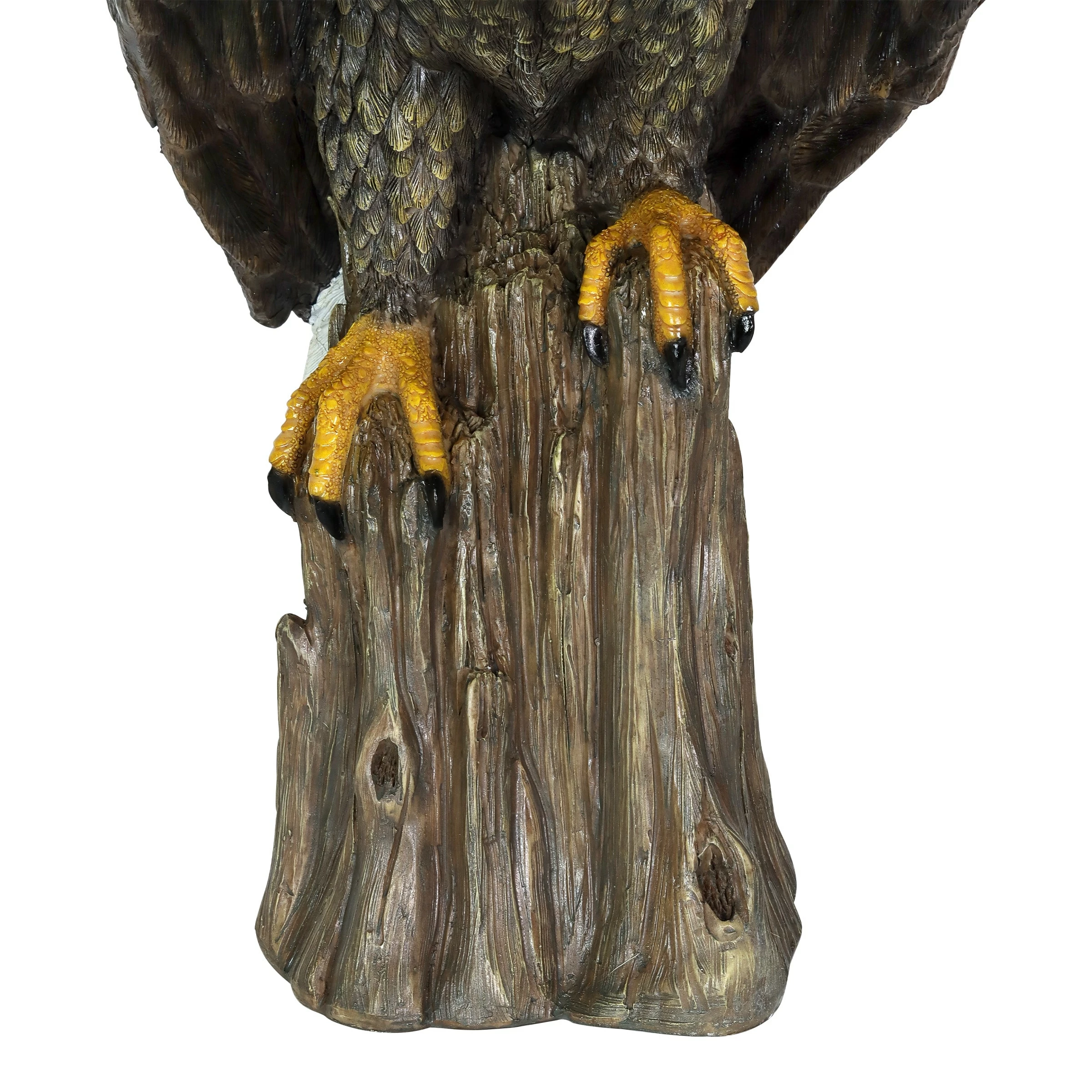 Cheapest π Hot Sale π Exhart Bald Eagle On A Log Statue, 10.5 By 19.5 Inches π π - Image 6