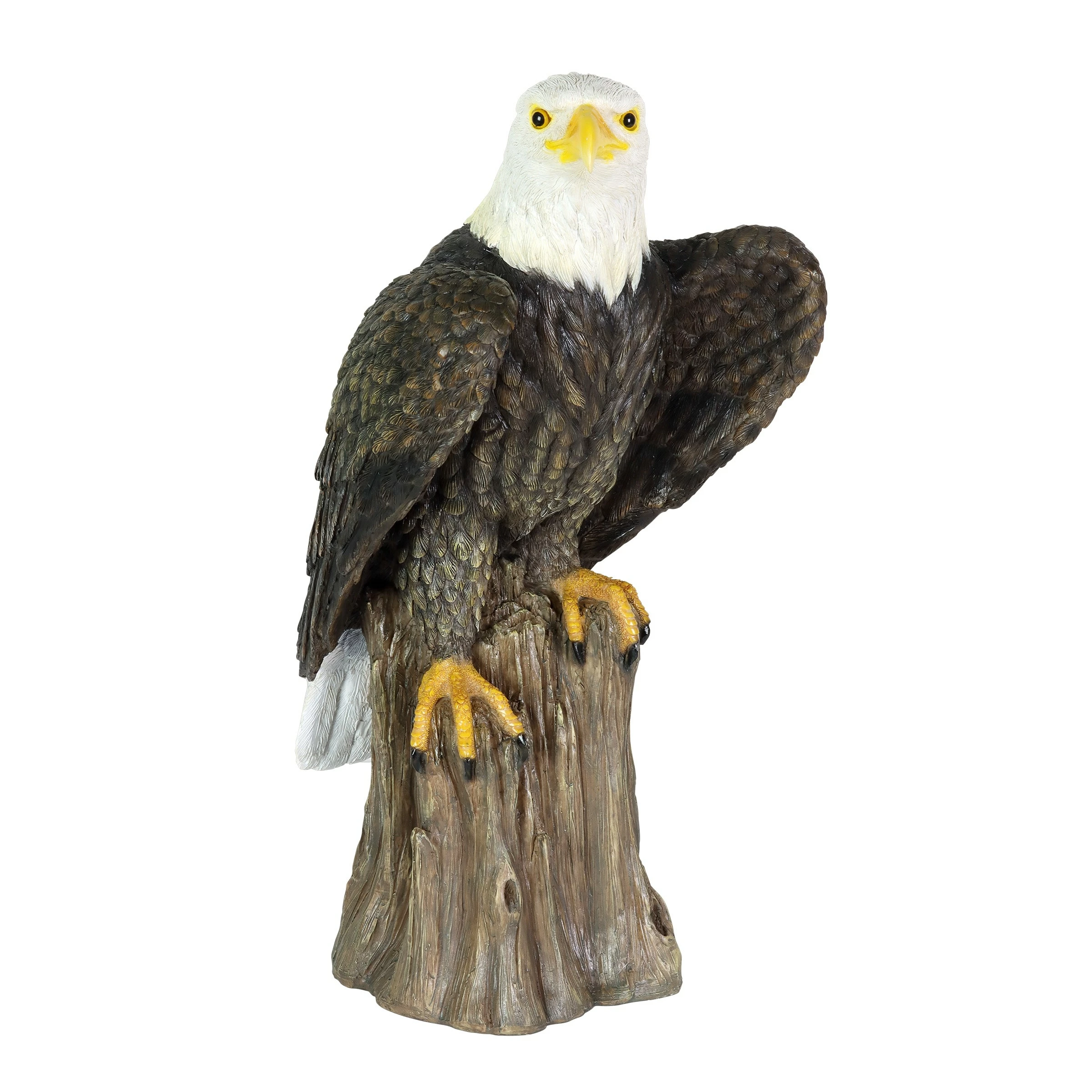 Cheapest π Hot Sale π Exhart Bald Eagle On A Log Statue, 10.5 By 19.5 Inches π π - Image 7