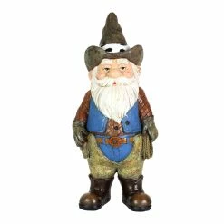 Promo 🧨 Wholesale 🎉 Exhart Bronco Billy Cowboy Gnome Garden Statue, 6 By 13.5 Inches 🎉 😍