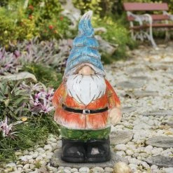Discount 🧨 Deals ✨ Exhart Can't See Wrinkled Hat Garden Gnome Statue 🧨 😍