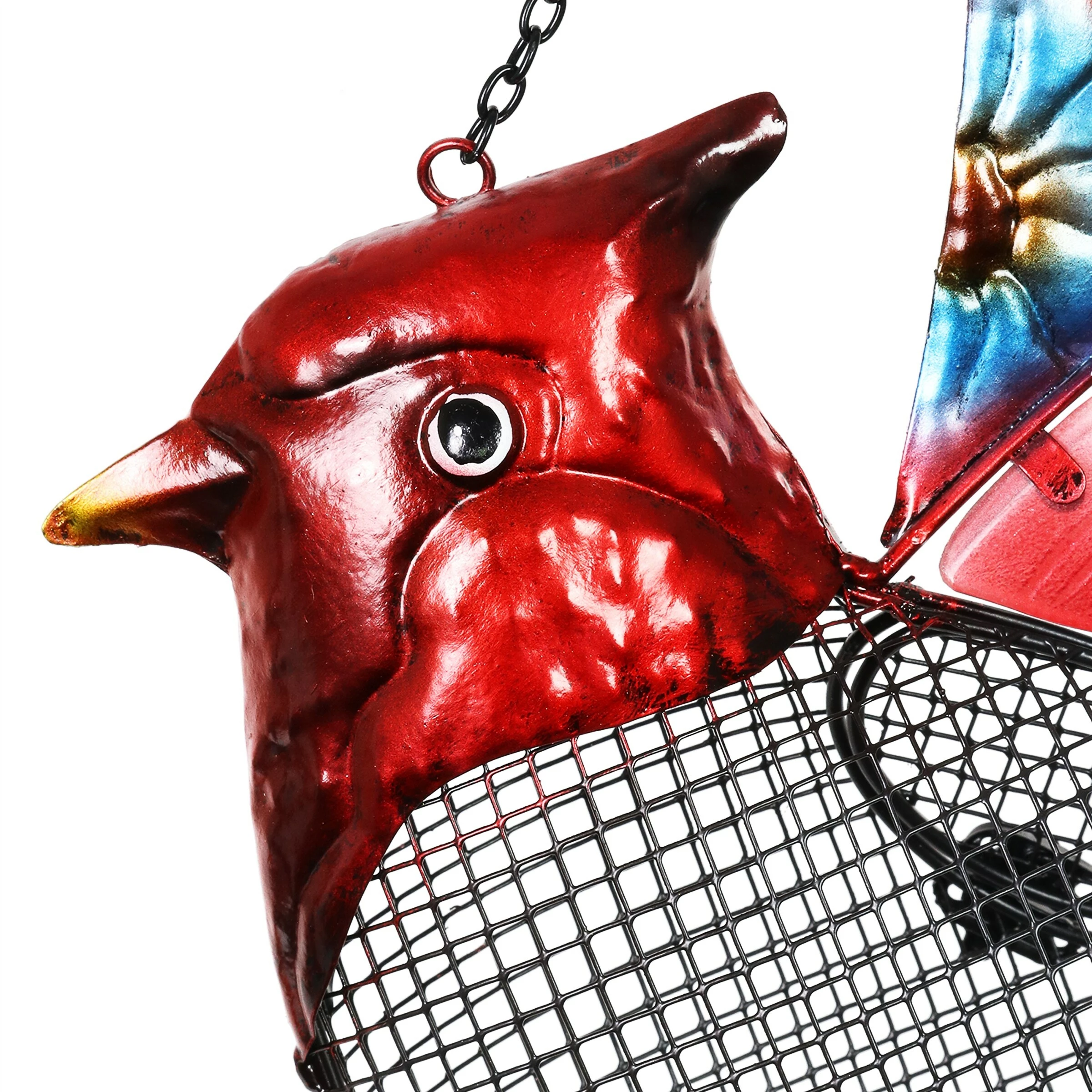 Cheap π Cheap π₯ Exhart Cardinal Bird Feeder With Metal Mesh Seed Basket, 15 By 18 Inches β¨ π - Image 4