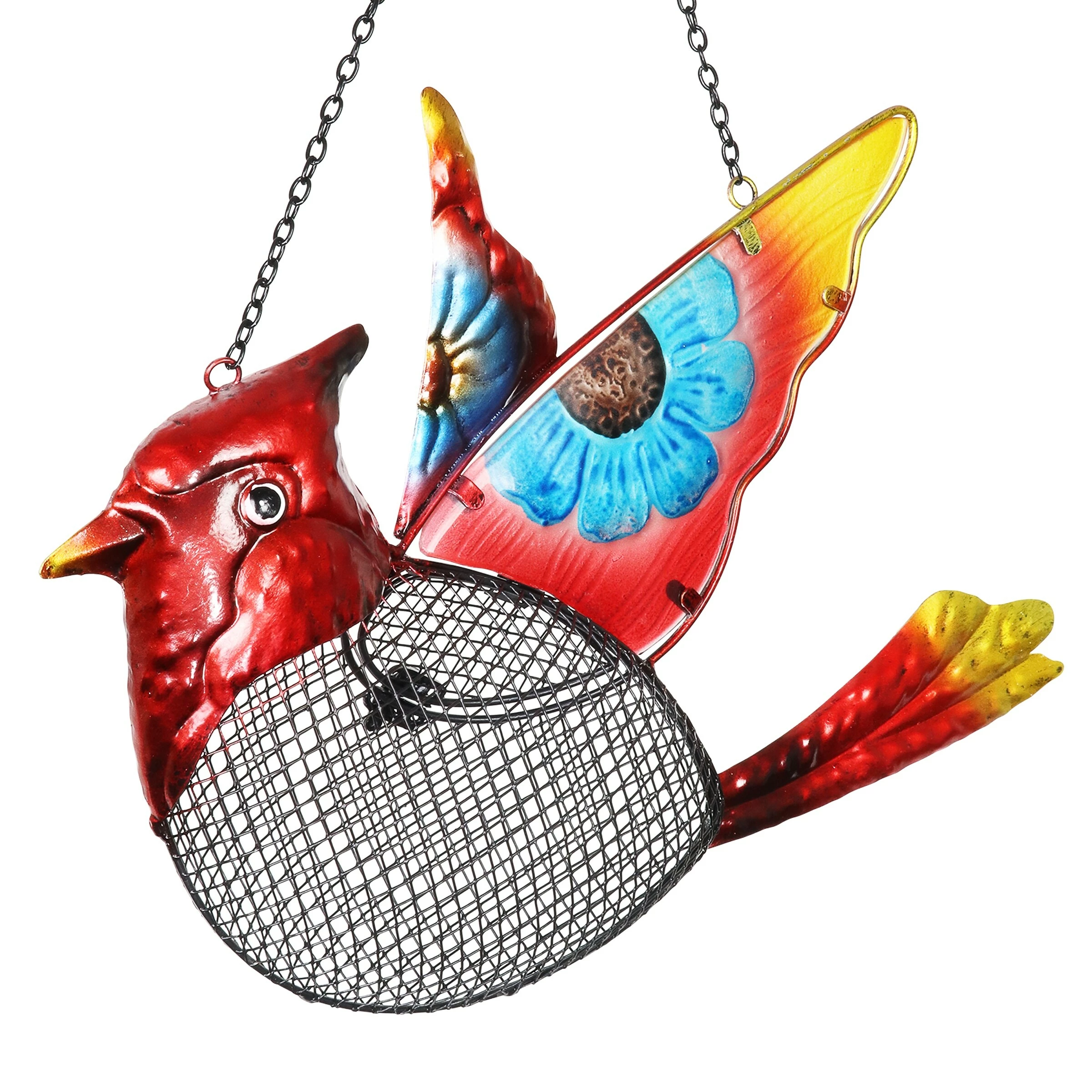 Cheap π Cheap π₯ Exhart Cardinal Bird Feeder With Metal Mesh Seed Basket, 15 By 18 Inches β¨ π - Image 9