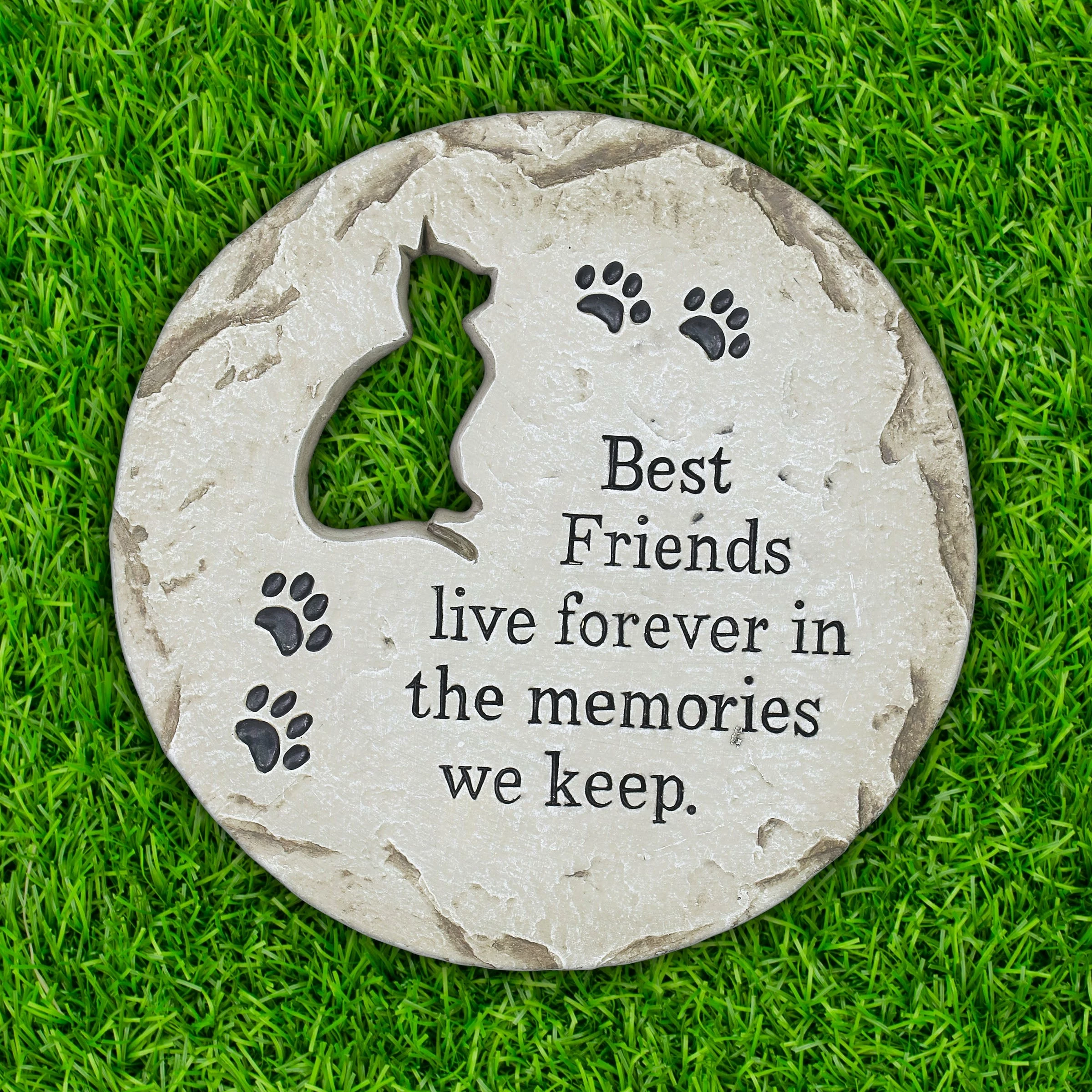 Cheap π Cheap π₯ Exhart Cat Memorial Resin Garden Stepping Stone Marker, 12 Inches π π€© - Image 2