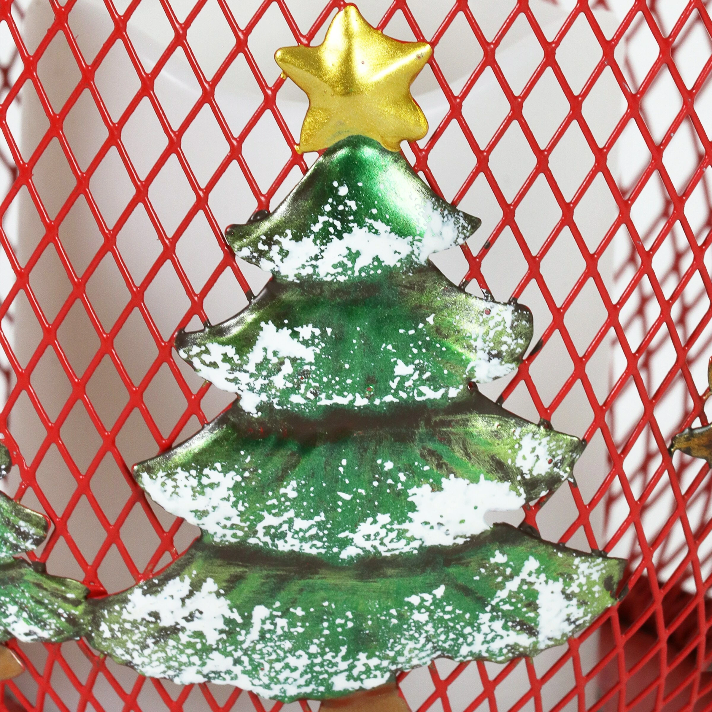 Wholesale π Hot Sale π Exhart π β Christmas Snowman Lantern With LED Candle On A Battery Powered Timer, 14.5 Inch π π - Image 4