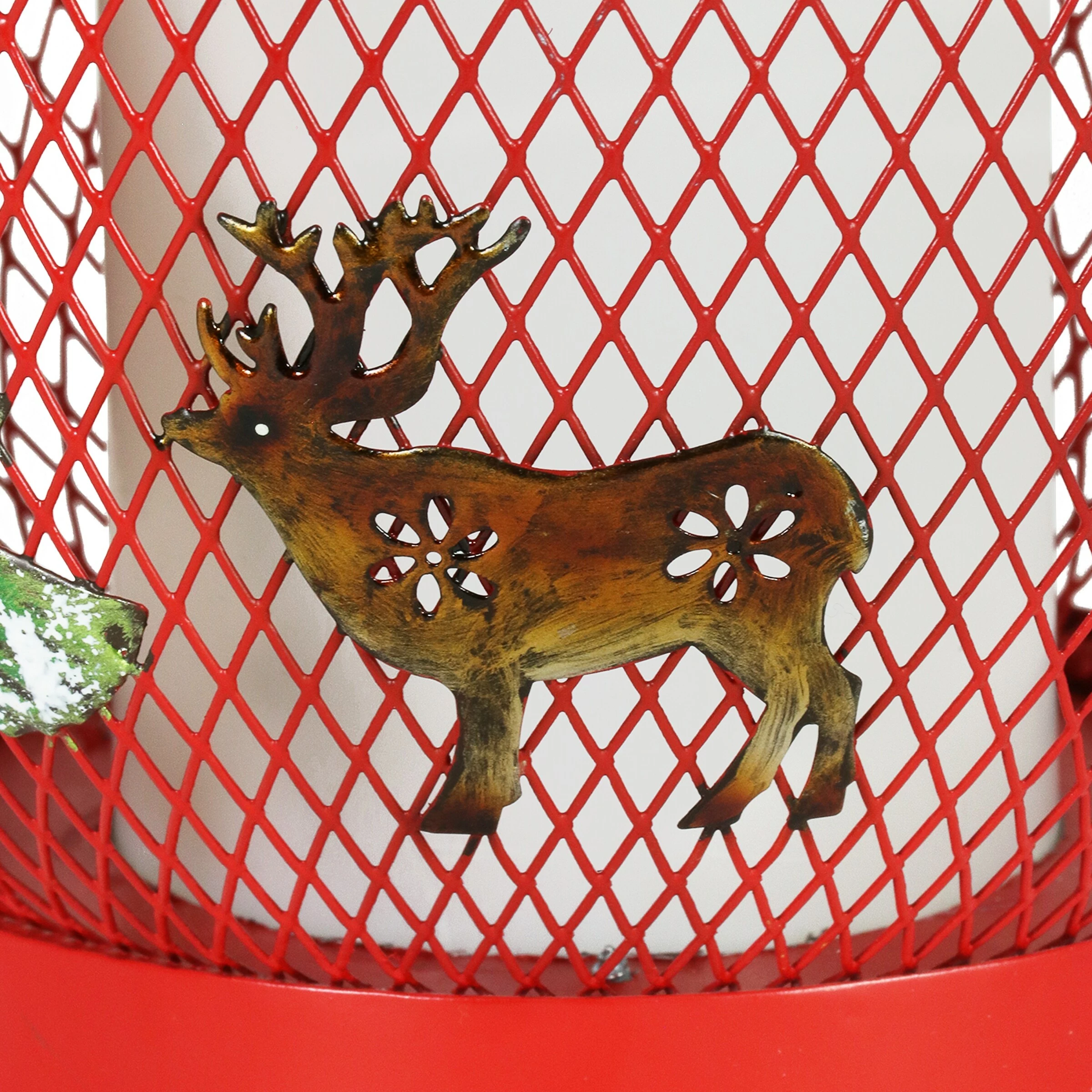 Wholesale π Hot Sale π Exhart π β Christmas Snowman Lantern With LED Candle On A Battery Powered Timer, 14.5 Inch π π - Image 5