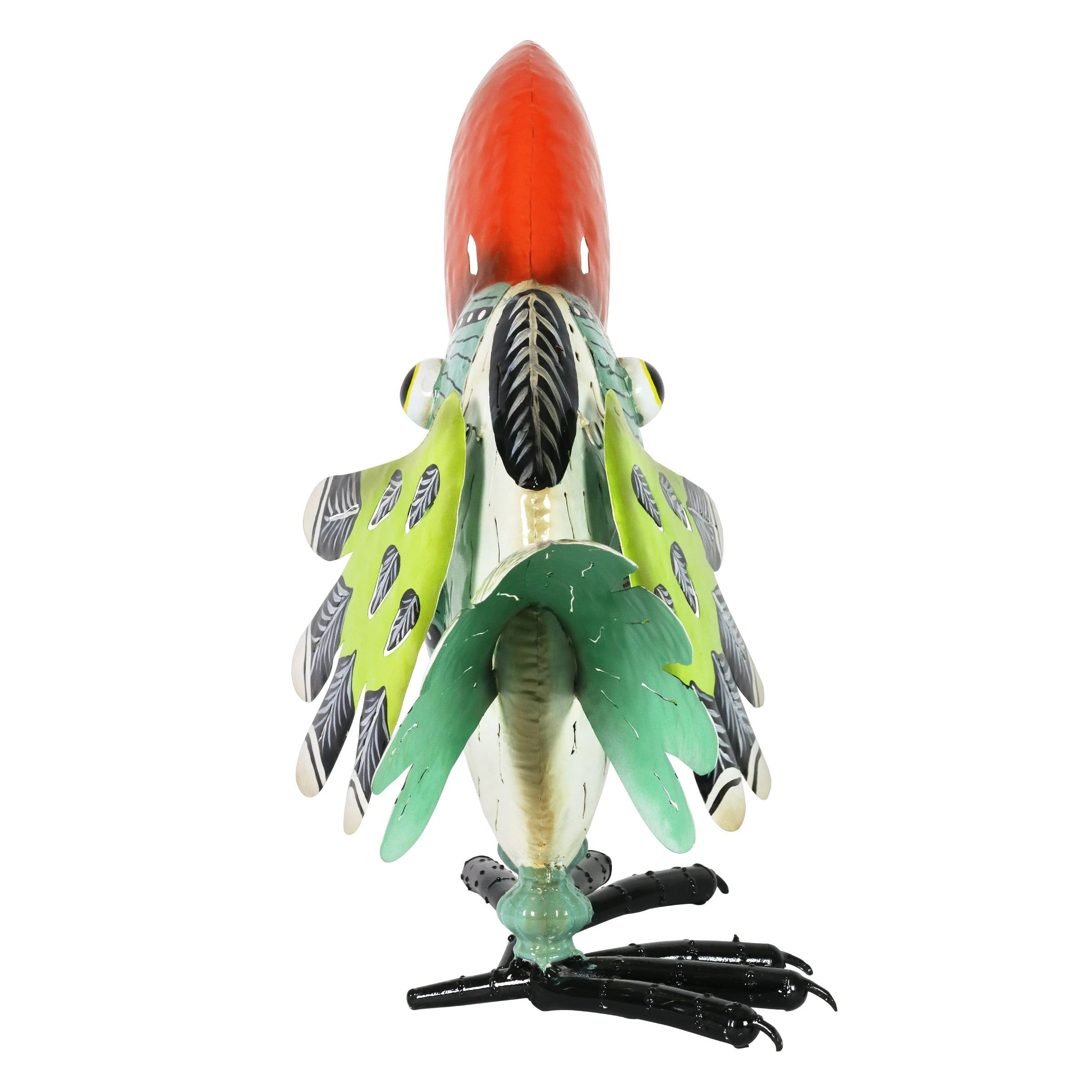 Budget π₯ New π― Exhart Colorful Metal Toucan Garden Statue, 17 Inch π β¨ - Image 8