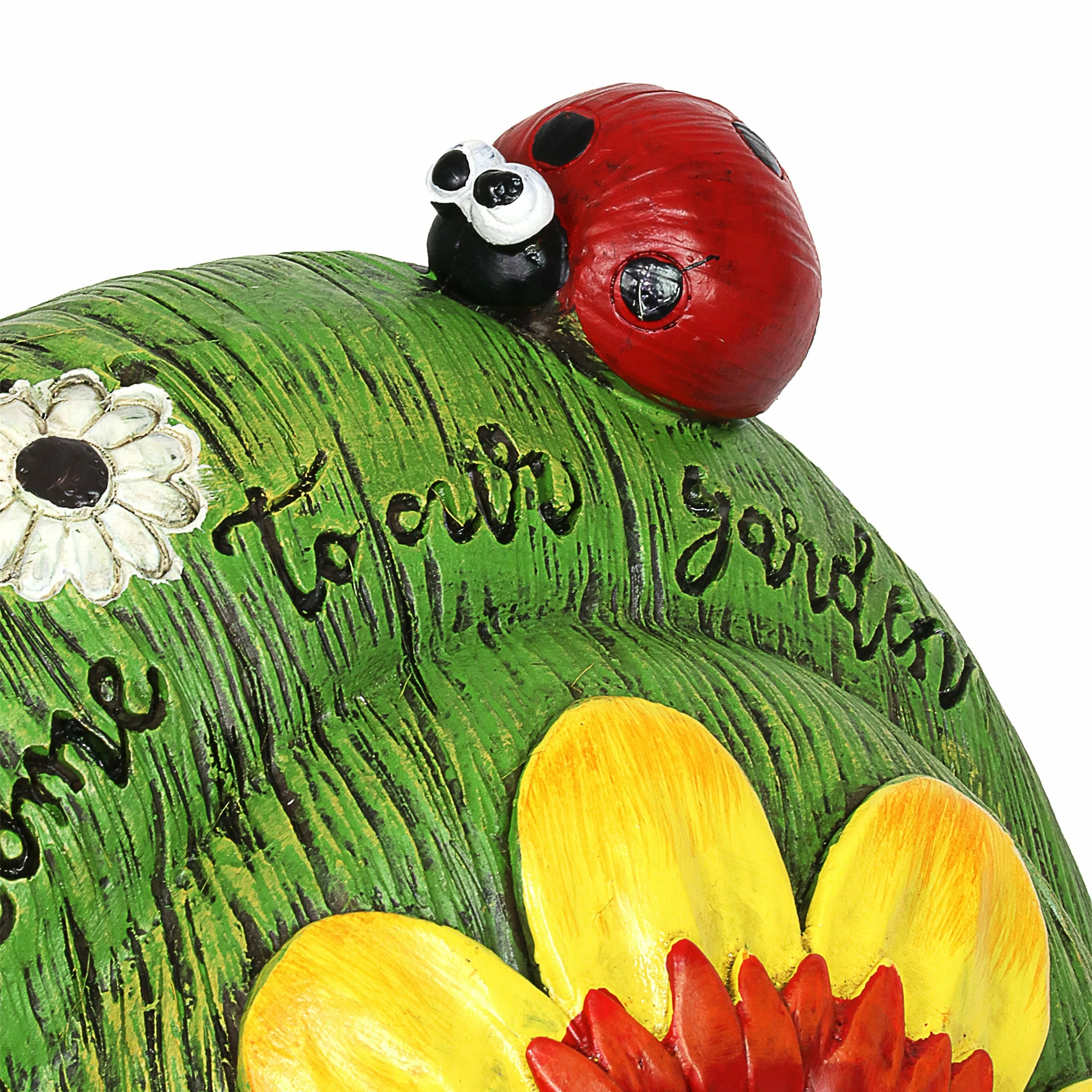 Cheapest β Discount π Exhart Colorful Welcome To Our Garden Snail Statue, 8 Inch π 𧨠- Image 5