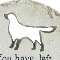 Buy 🎁 Flash Sale 🤩 Exhart 🦮 🐕 Dog Memorial Resin Garden Stepping Stone Marker, 12 Inches ⌛ ✨ -Exhart Shop Exhart Dog Memorial Cement Garden Stepping Stone Marker2C 12 Inches 4