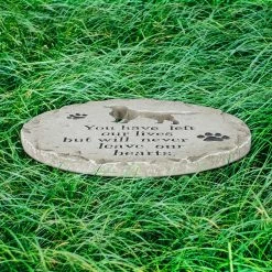 Buy 🎁 Flash Sale 🤩 Exhart 🦮 🐕 Dog Memorial Resin Garden Stepping Stone Marker, 12 Inches ⌛ ✨ -Exhart Shop Exhart Dog Memorial Cement Garden Stepping Stone Marker2C 12 Inches 7