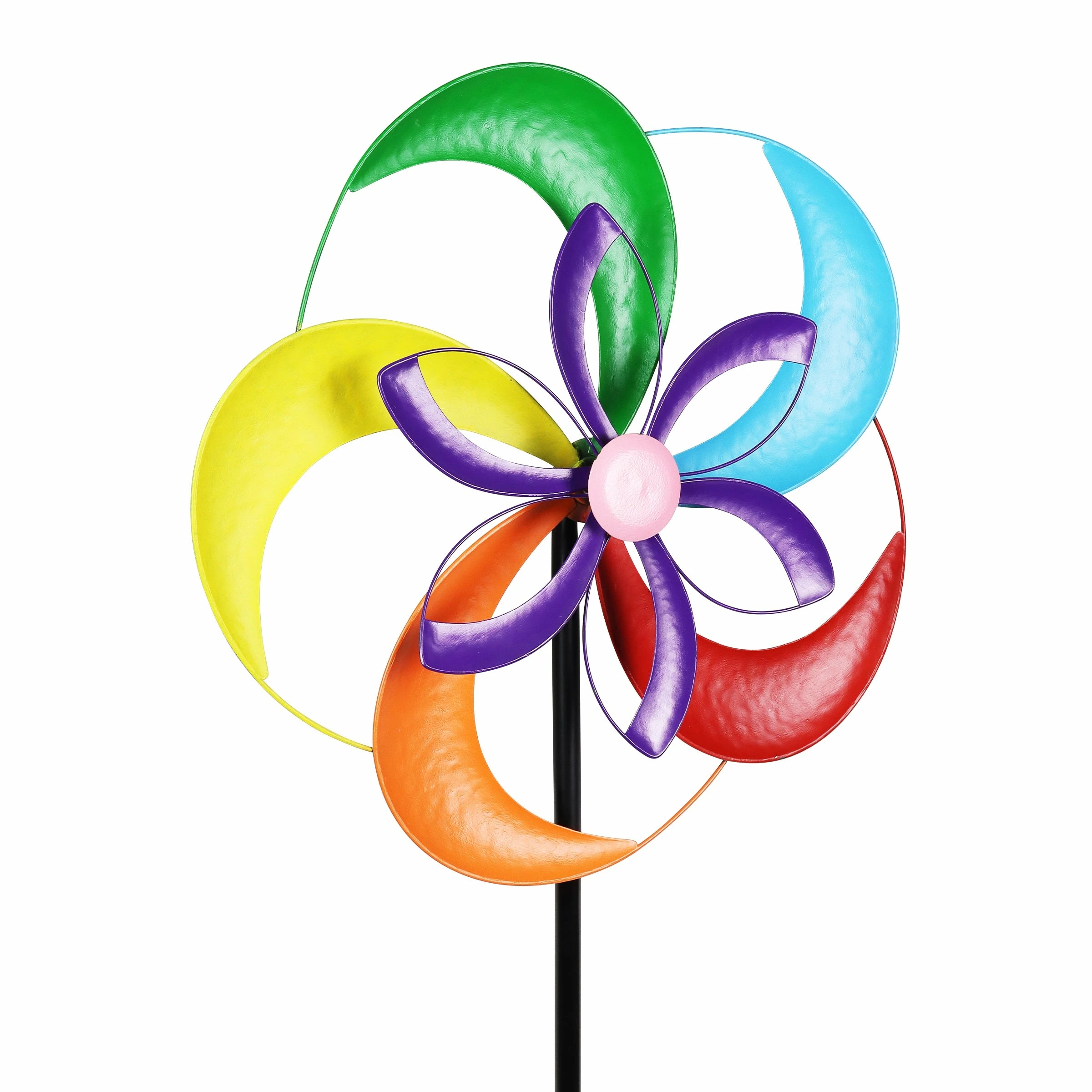 Deals β¨ New π€© Exhart Double Spinning Pinwheel Wind Spinner Garden Stake, 22 By 83 Inches π π₯ 8 Deals β¨ New π€© Exhart Double Spinning Pinwheel Wind Spinner Garden Stake, 22 By 83 Inches π π₯ - Image 6