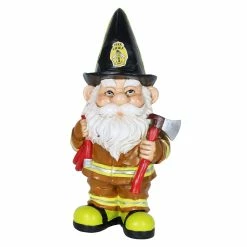 Coupon π Best reviews of π Exhart Fireman Fred Gnome Garden Statue, 13.5 Inches Tall 𧨠π