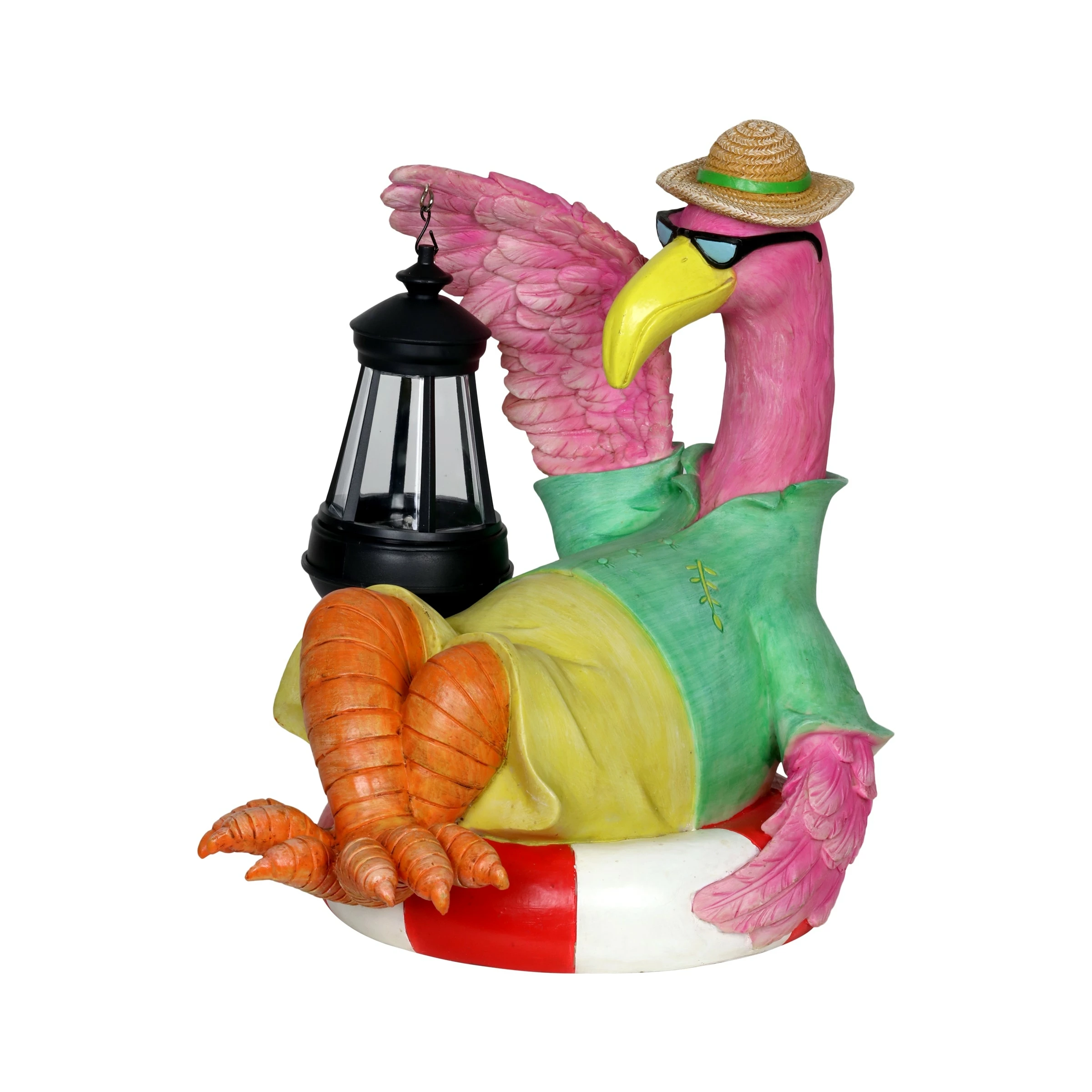 Cheap 𧨠Cheapest β€οΈ Exhart Flamingo Holding A Solar Lantern Garden Statue, 8 By 11 Inches π π€© - Image 7