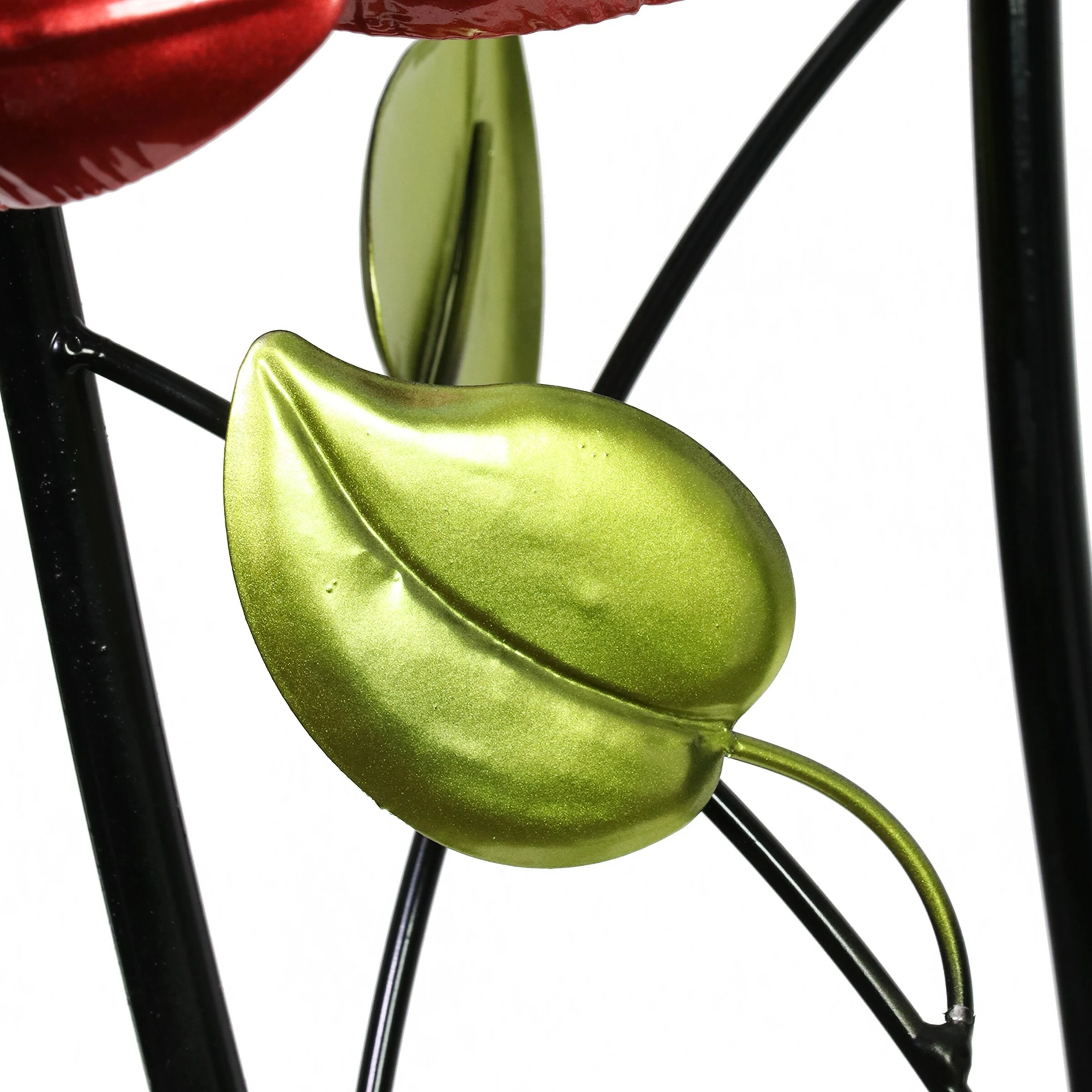 New 😉 Brand new ⭐ Exhart Flower Wind Spinner Garden Stake With Three Metallic Flowers, 17 By 53 Inches 🤩 😉 - Image 6