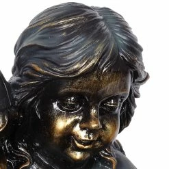 Promo 🧨 Best Pirce 🔔 Exhart Girl In Boy's Lap Bronze Look Statuary With Patina Finish, 21 Inch 😍 🔥 -Exhart Shop Exhart Girl in Boy27s Lap Bronze Look Statuary with Patina Finish2C 21 Inch 2