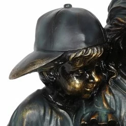 Promo 🧨 Best Pirce 🔔 Exhart Girl In Boy's Lap Bronze Look Statuary With Patina Finish, 21 Inch 😍 🔥 -Exhart Shop Exhart Girl in Boy27s Lap Bronze Look Statuary with Patina Finish2C 21 Inch 3