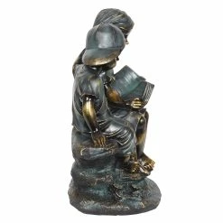 Promo 🧨 Best Pirce 🔔 Exhart Girl In Boy's Lap Bronze Look Statuary With Patina Finish, 21 Inch 😍 🔥 -Exhart Shop Exhart Girl in Boy27s Lap Bronze Look Statuary with Patina Finish2C 21 Inch 8