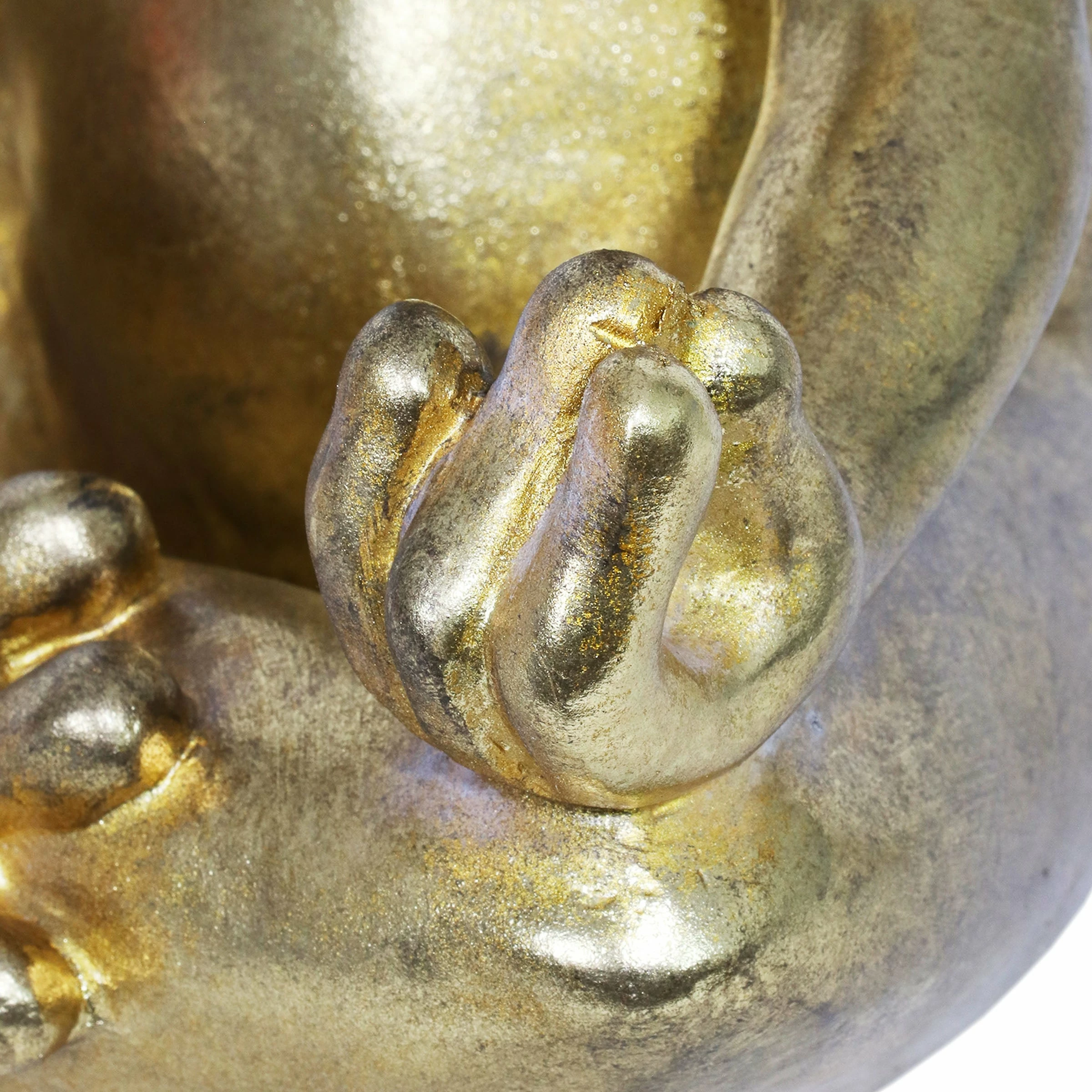 Best deal ๐ Promo ๐ Exhart Golden Meditating Yoga Frog Garden Statue, 14.5 Inches ๐ โญ - Image 6