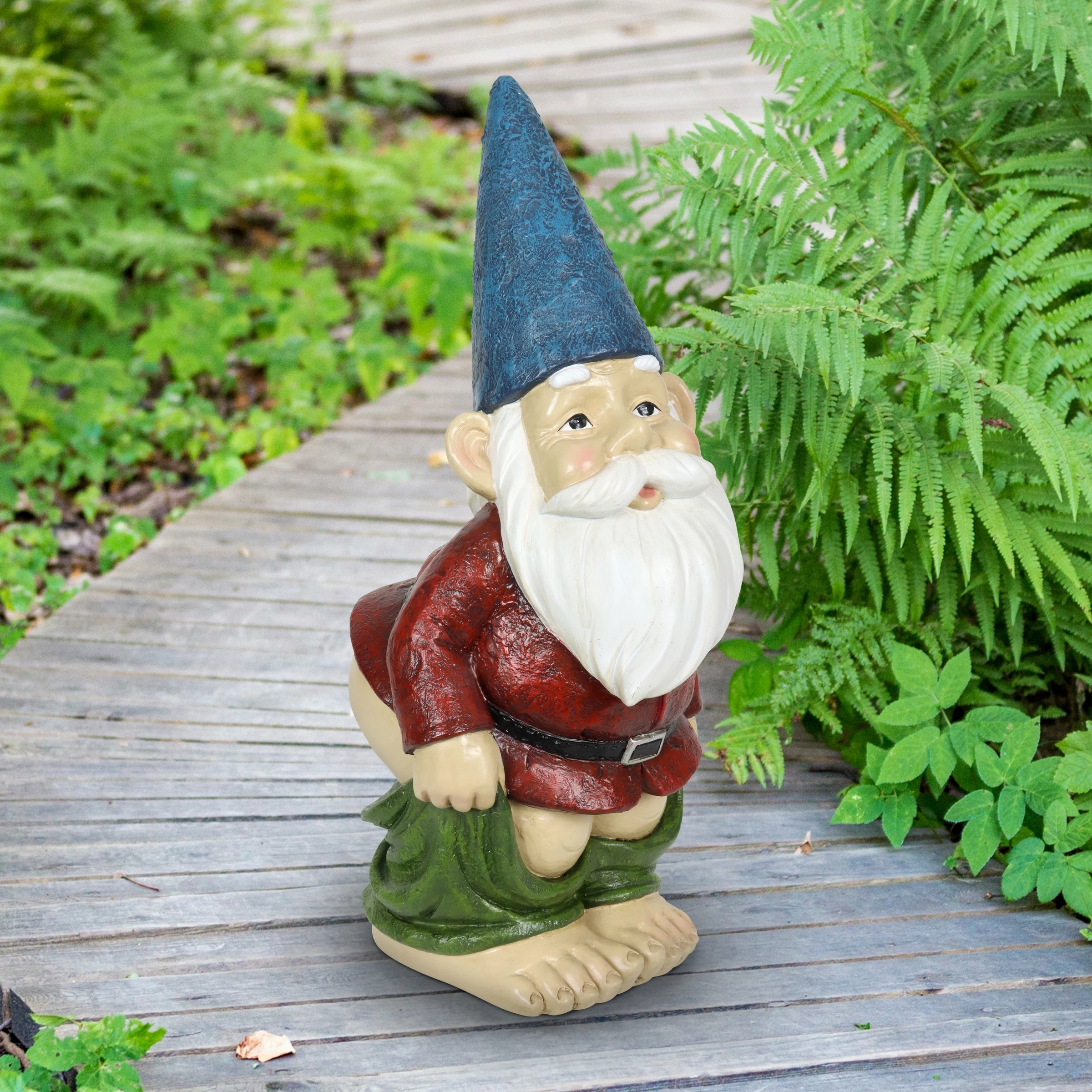 Discount β Discount π Exhart Good Time Cheeky Chuck Garden Gnome, 17 Inch π π