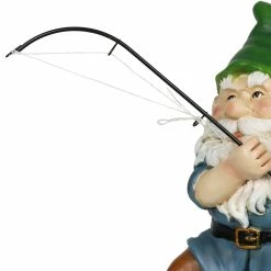 Top 10 🥰 Promo 😉 Exhart Good Time Fishing Frankie Green Hat Gnome Statue, 11 Inches 🛒 ⌛ -Exhart Shop Exhart Good Time Fishing Frankie Green Hat Gnome Statue2C 11 Inches 4