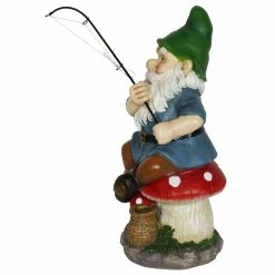 Top 10 🥰 Promo 😉 Exhart Good Time Fishing Frankie Green Hat Gnome Statue, 11 Inches 🛒 ⌛ -Exhart Shop Exhart Good Time Fishing Frankie Green Hat Gnome Statue2C 11 Inches 8