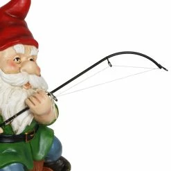 Deals 🎁 Deals ✔️ Exhart Good Time Fishing Frodo Red Hat Gnome Statue, 11 Inches ⌛ 👏 -Exhart Shop Exhart Good Time Fishing Frodo Red Hat Gnome Statue2C 11 Inches 4