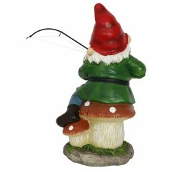 Deals 🎁 Deals ✔️ Exhart Good Time Fishing Frodo Red Hat Gnome Statue, 11 Inches ⌛ 👏 -Exhart Shop Exhart Good Time Fishing Frodo Red Hat Gnome Statue2C 11 Inches 8