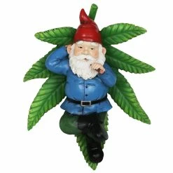 Outlet 👏 Top 10 ⭐ Exhart Good Time Ganja Lounging LED Gnome With Timer, 13 Inches Long ✨ 😀