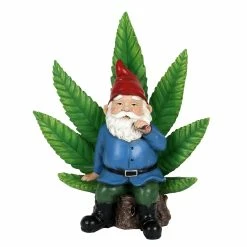 Coupon ⌛ Best reviews of ✨ Exhart Good Time Ganja Throne LED Gnome With Timer, 12 Inches 🎁 🔔