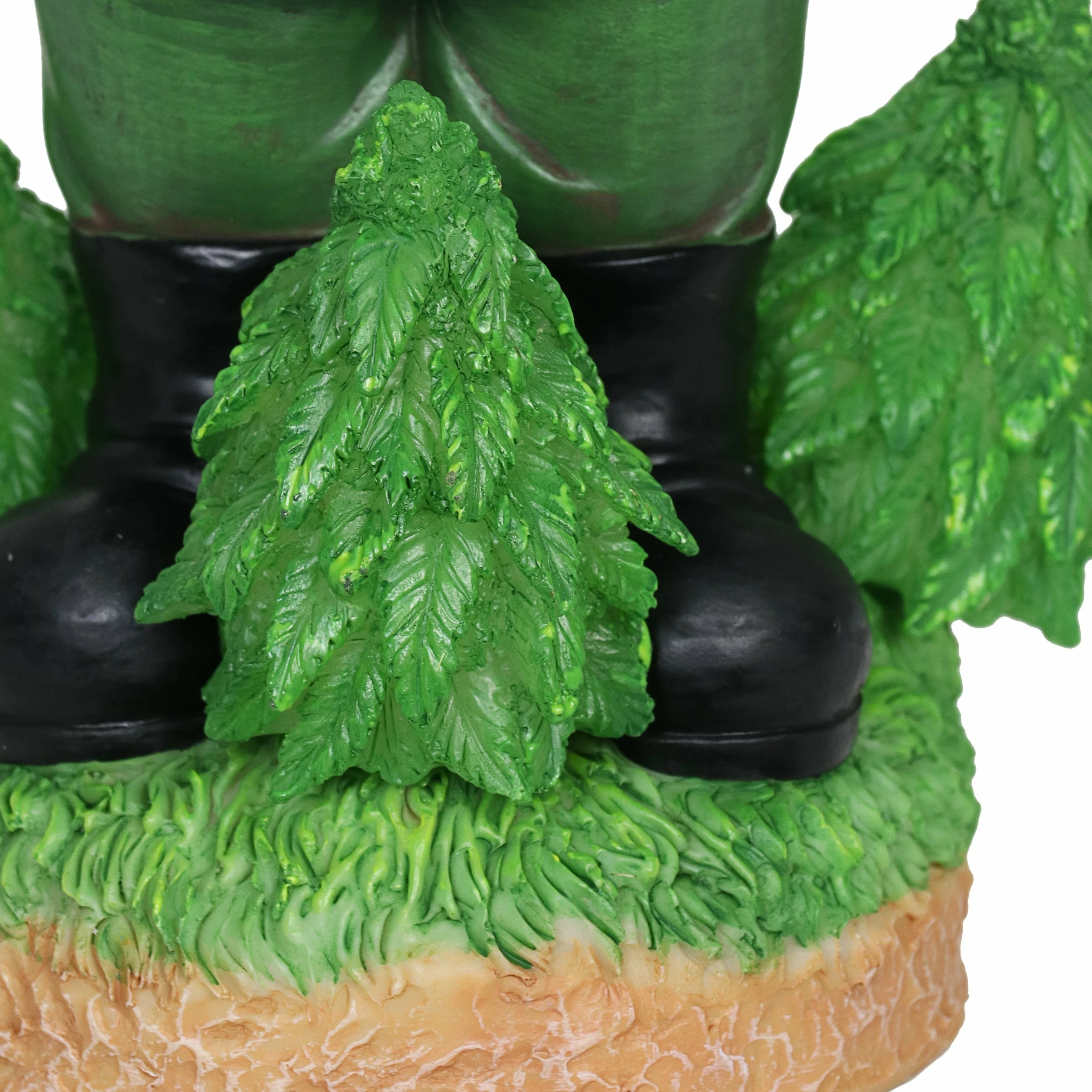 Promo π Wholesale π Exhart Good Time Nugg Gnome Statue Smoking Marijuana With Light Up LEDs On A Battery Timer, Indoor Or Outdoor, 12 Inches Tall π β - Image 5