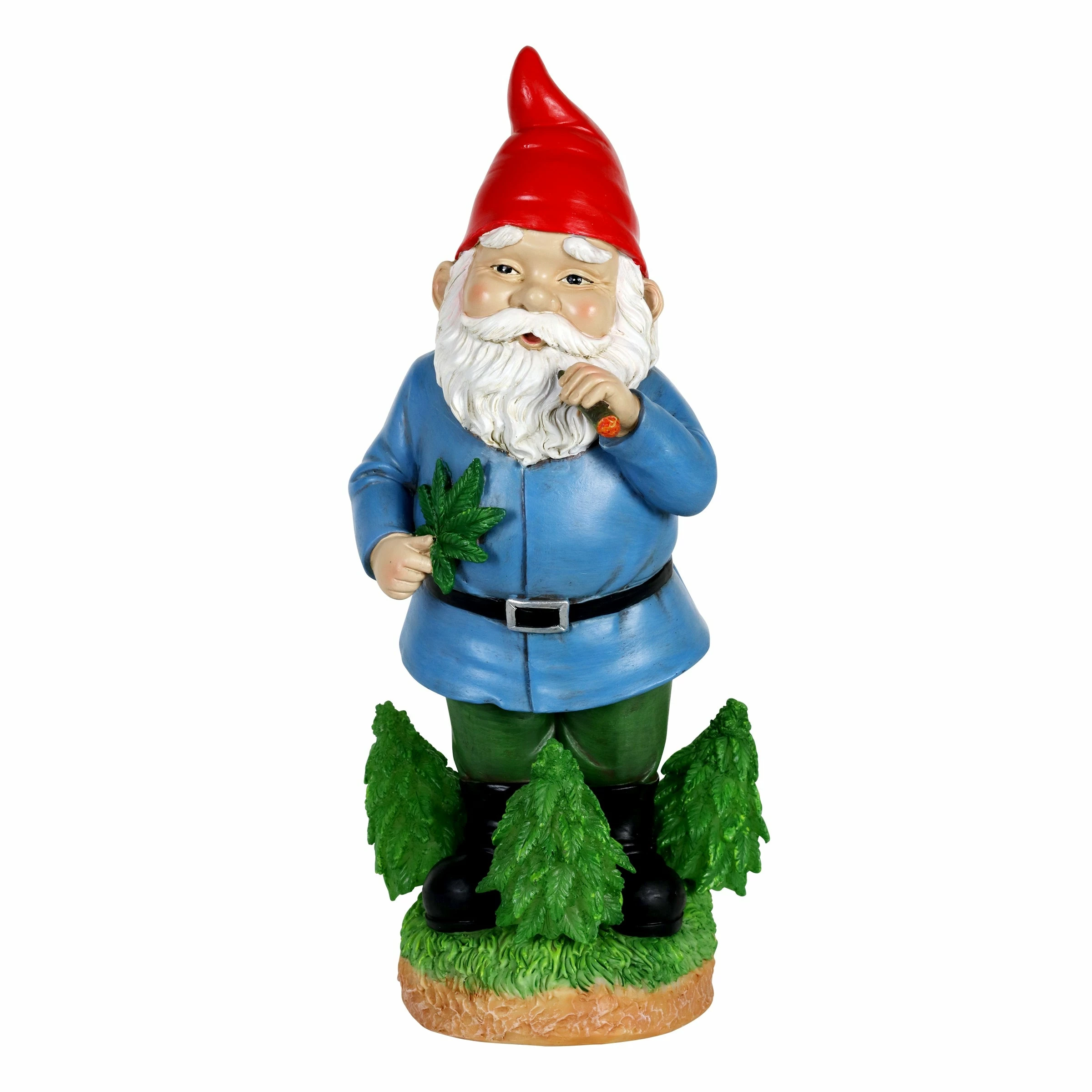 Promo π Wholesale π Exhart Good Time Nugg Gnome Statue Smoking Marijuana With Light Up LEDs On A Battery Timer, Indoor Or Outdoor, 12 Inches Tall π β - Image 7