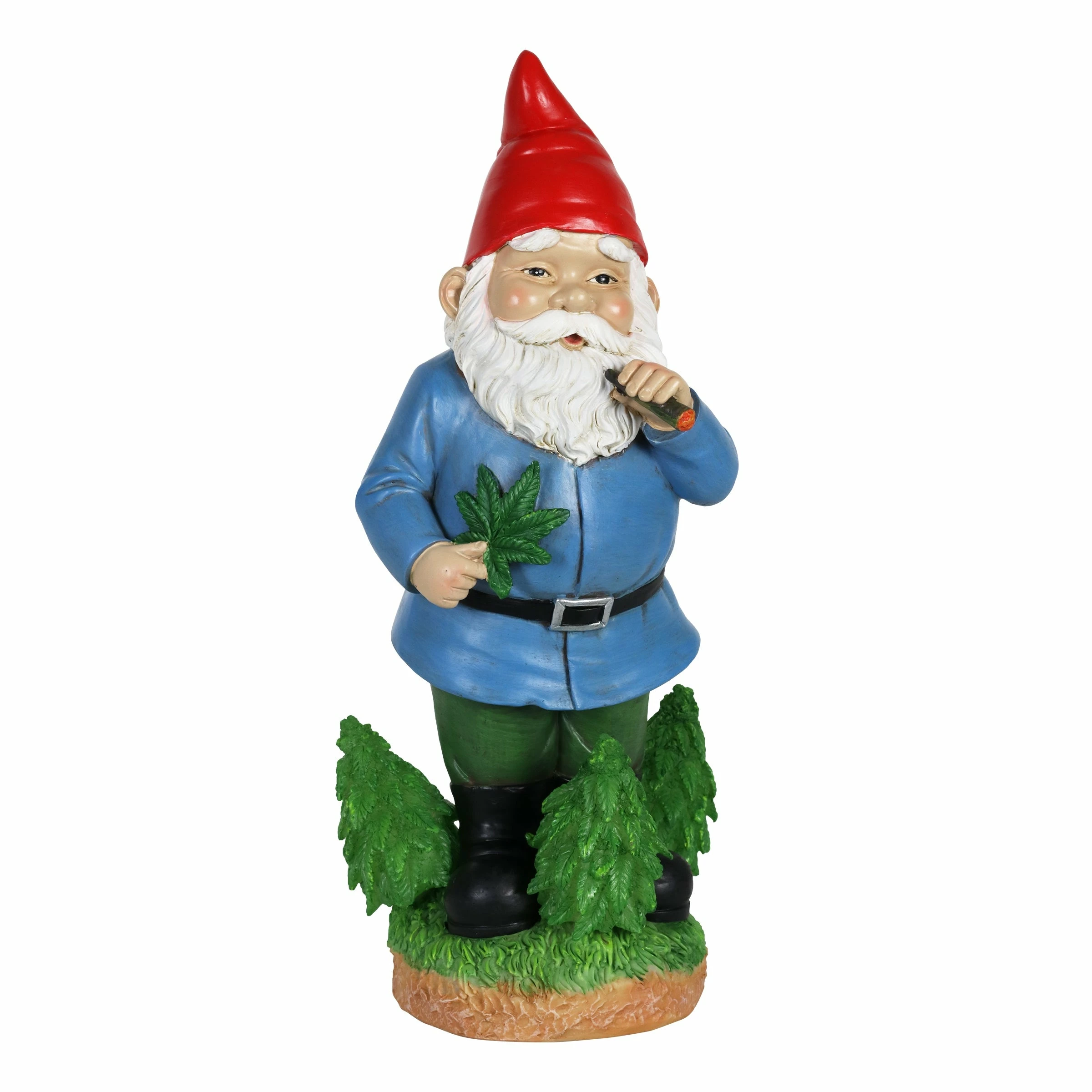Promo π Wholesale π Exhart Good Time Nugg Gnome Statue Smoking Marijuana With Light Up LEDs On A Battery Timer, Indoor Or Outdoor, 12 Inches Tall π β - Image 9