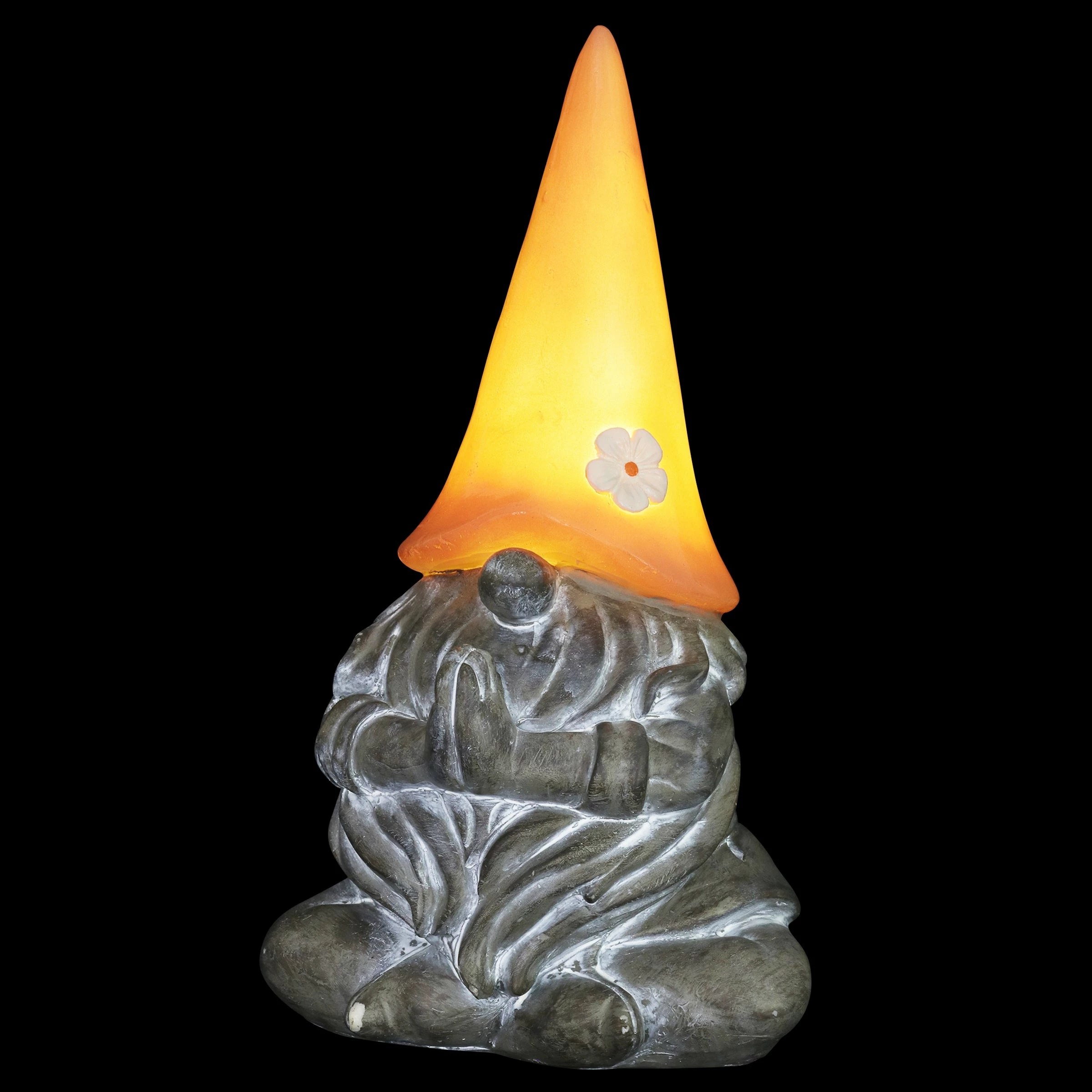 Best Sale π₯ Budget β¨ Exhart Good Time Solar Gnamaste Meditating Gnome Statue With Colorful Hat, 11 Inch π βοΈ 14 Best Sale π₯ Budget β¨ Exhart Good Time Solar Gnamaste Meditating Gnome Statue With Colorful Hat, 11 Inch π βοΈ - Image 12