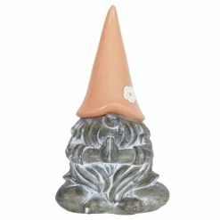 Best Sale 🔥 Budget ✨ Exhart Good Time Solar Gnamaste Meditating Gnome Statue With Colorful Hat, 11 Inch 🎉 ✔️