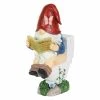 Top 10 ✔️ Wholesale 😀 Exhart Good Time Toilet Timmy Garden Gnome Statue With LED Lights On A Battery Operated Timer, 7.5 By 10.5 Inches 🛒 🥰