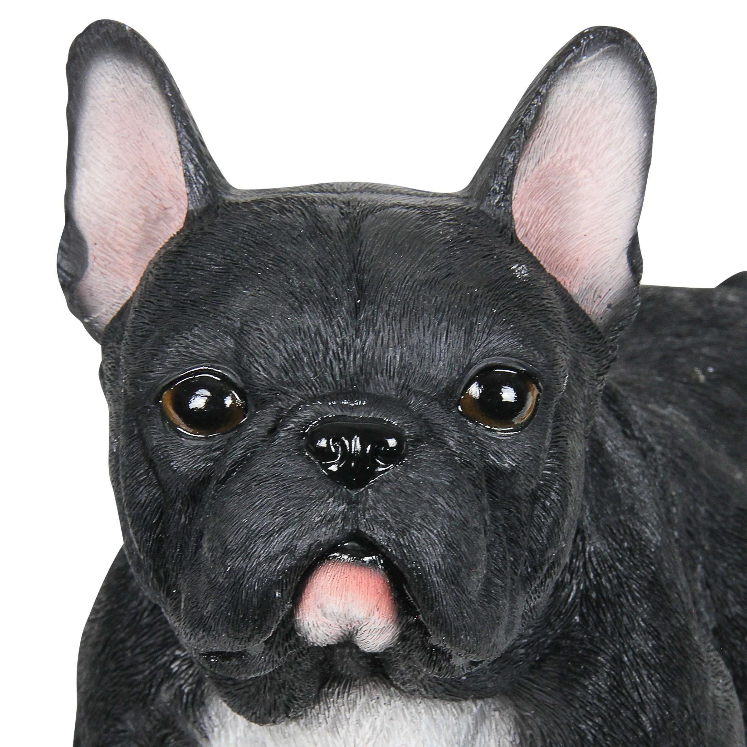 Flash Sale π Hot Sale π Exhart Hand Painted Black French Bulldog Statuary, 12 Inch π₯° π - Image 4