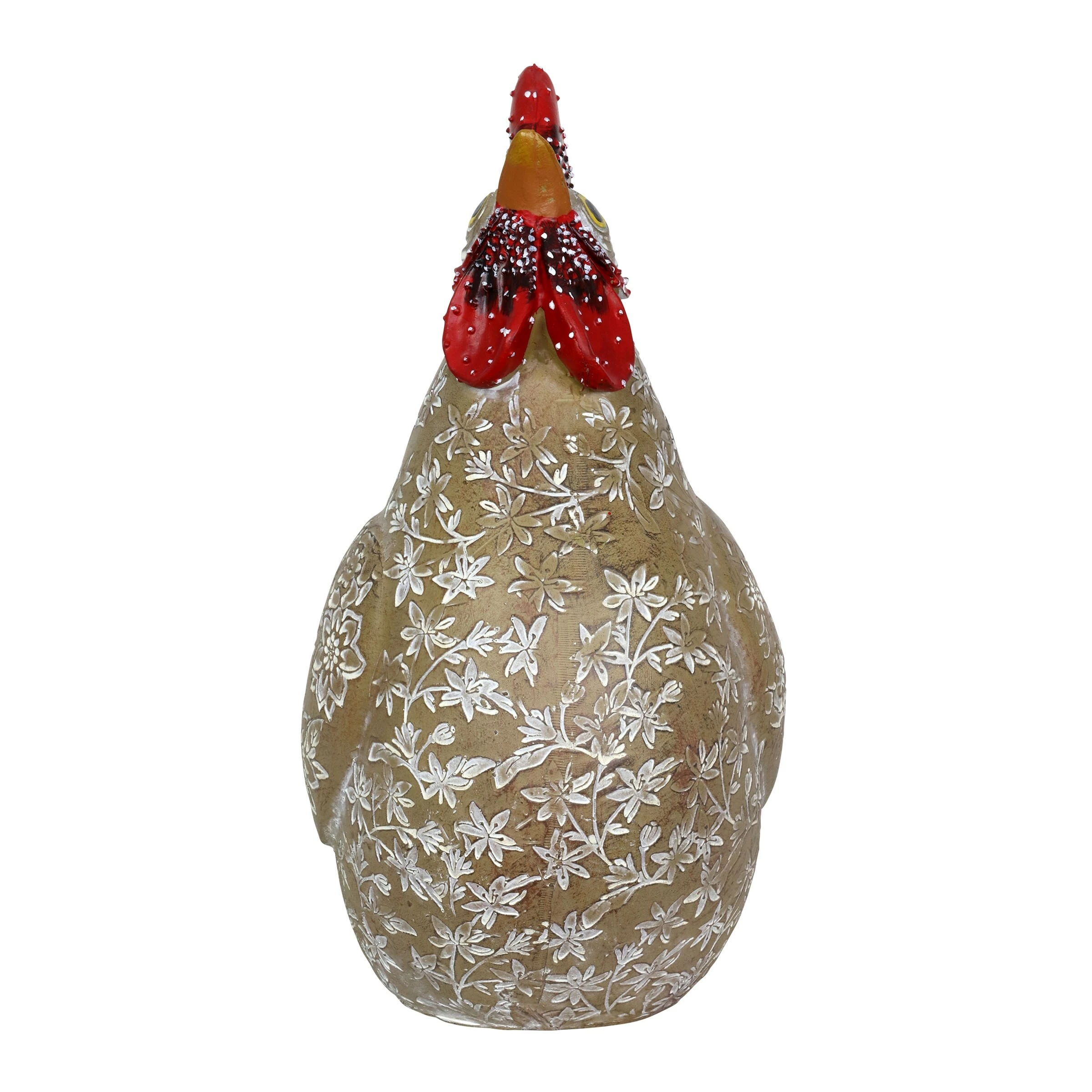 Promo βοΈ Buy 𧨠Exhart Hand Painted Brown Rooster Garden Statue, 12 Inch π βοΈ - Image 8