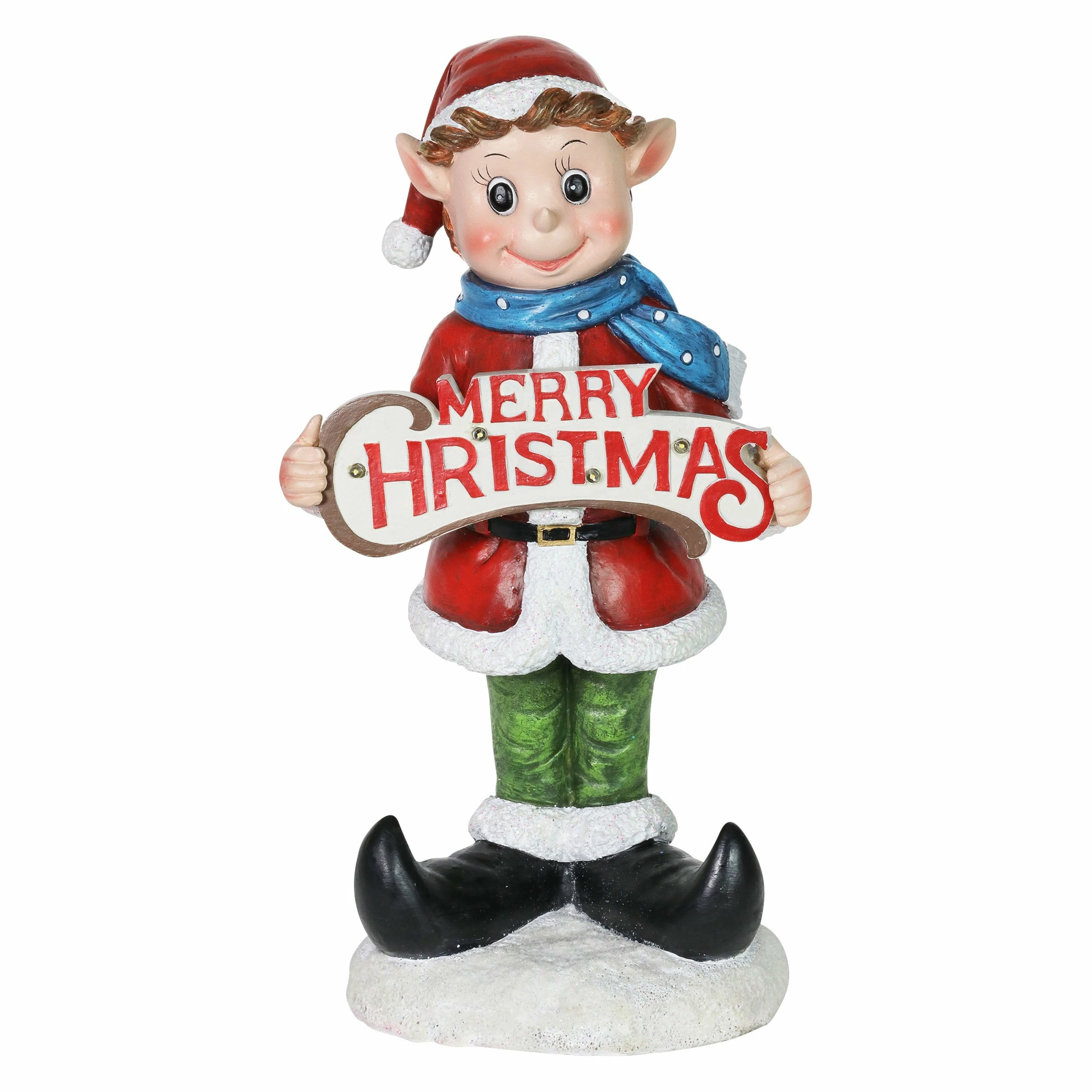 Best reviews of π₯ Promo β Exhart Hand Painted Holiday Elf With LED Merry π
π
Christmas Sign Statuary On A Battery Powered Timer, 14.5 Inches β β - Image 2