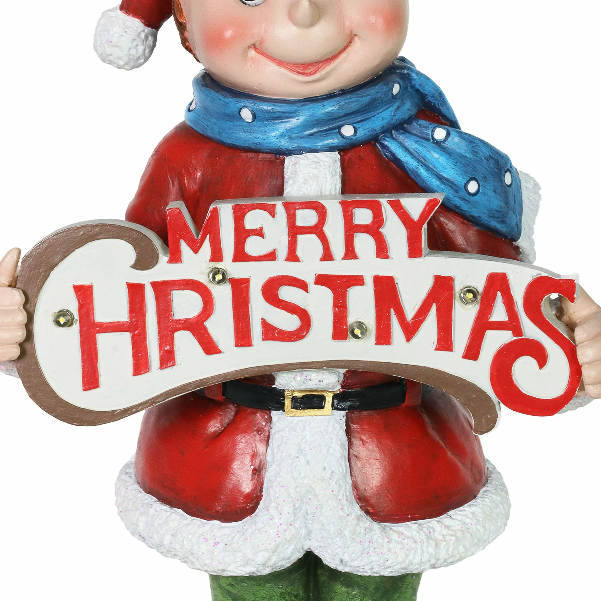 Best reviews of π₯ Promo β Exhart Hand Painted Holiday Elf With LED Merry π
π
Christmas Sign Statuary On A Battery Powered Timer, 14.5 Inches β β - Image 4