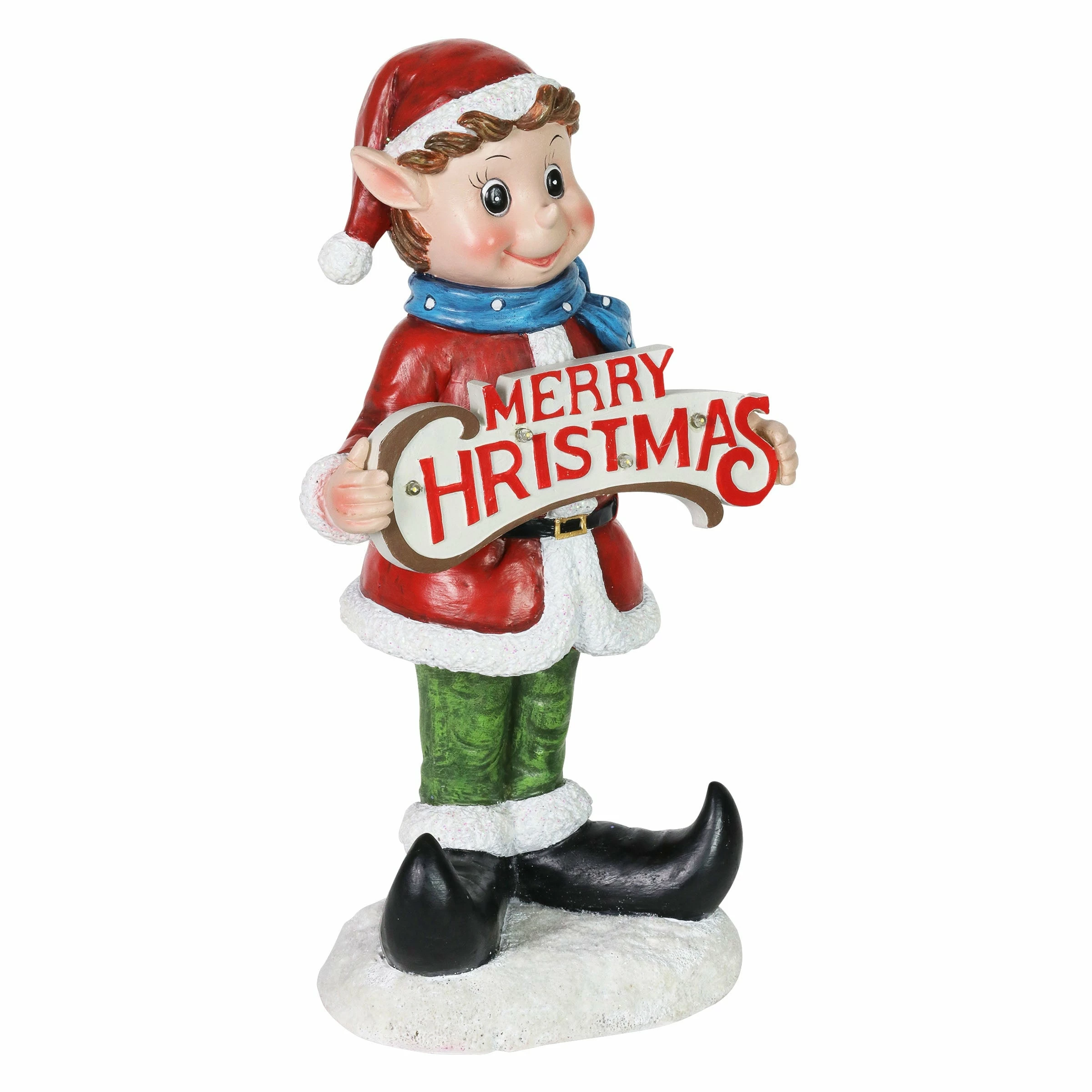 Best reviews of π₯ Promo β Exhart Hand Painted Holiday Elf With LED Merry π
π
Christmas Sign Statuary On A Battery Powered Timer, 14.5 Inches β β - Image 6