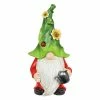Budget 🤩 Discount 🔥 Exhart Hand Painted Leaf Hat Garden Gnome Statuary With A Watering Can, 5.5 By 10 Inches 💯 💯