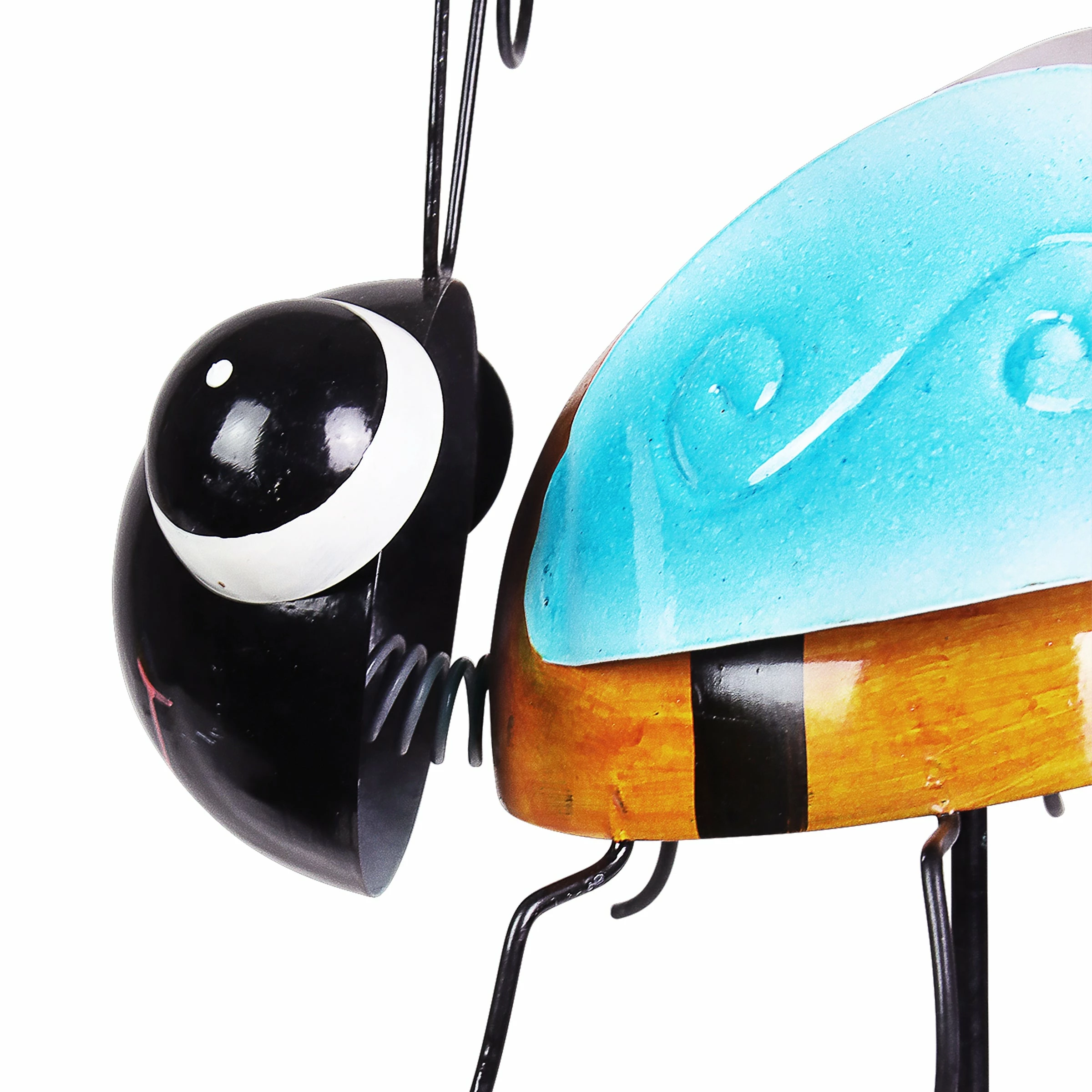 Best Sale ๐ Budget ๐ Exhart Hand Painted Metal Bee Garden Stake, 8.5 By 36 Inches ๐ ๐ - Image 5