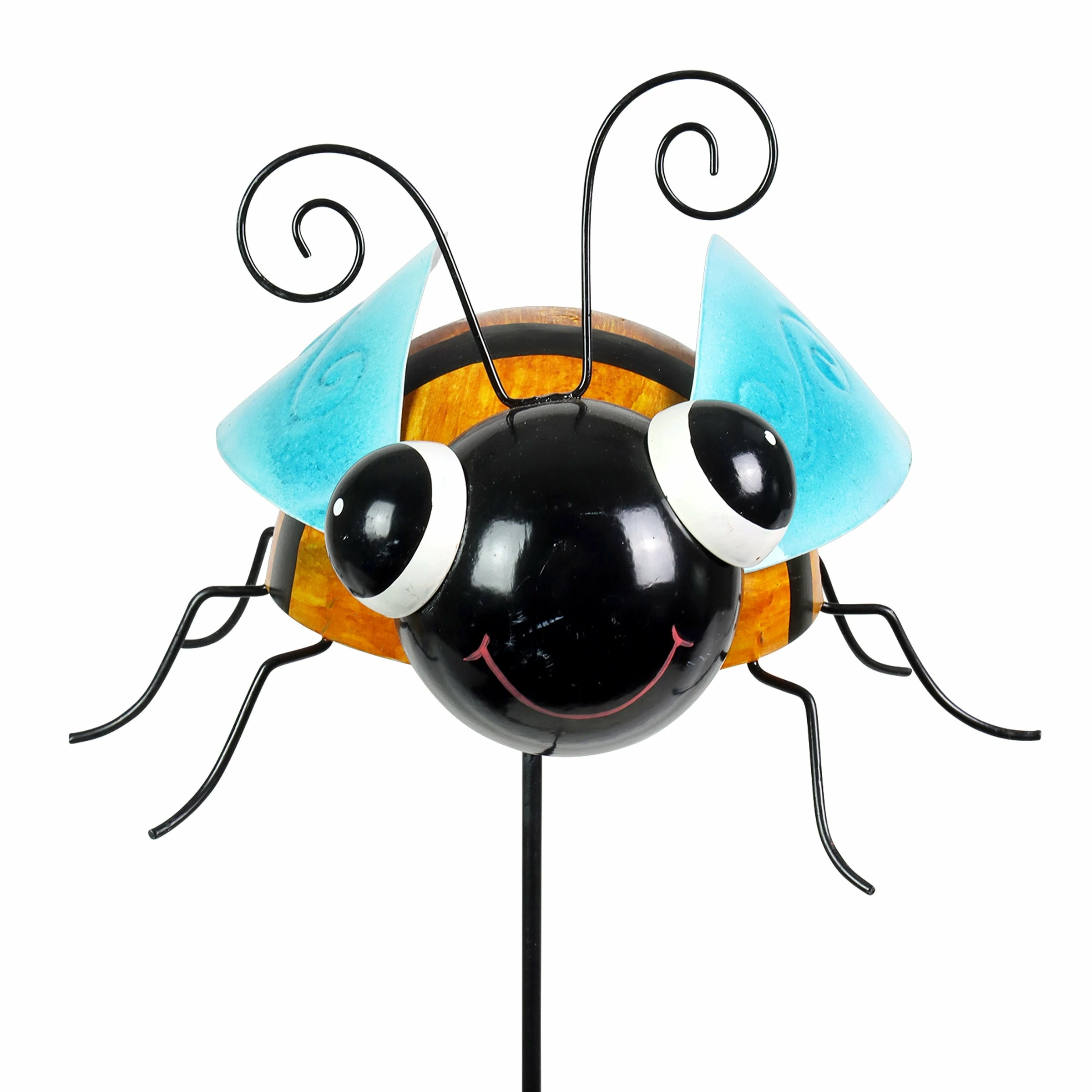 Best Sale ๐ Budget ๐ Exhart Hand Painted Metal Bee Garden Stake, 8.5 By 36 Inches ๐ ๐ - Image 6